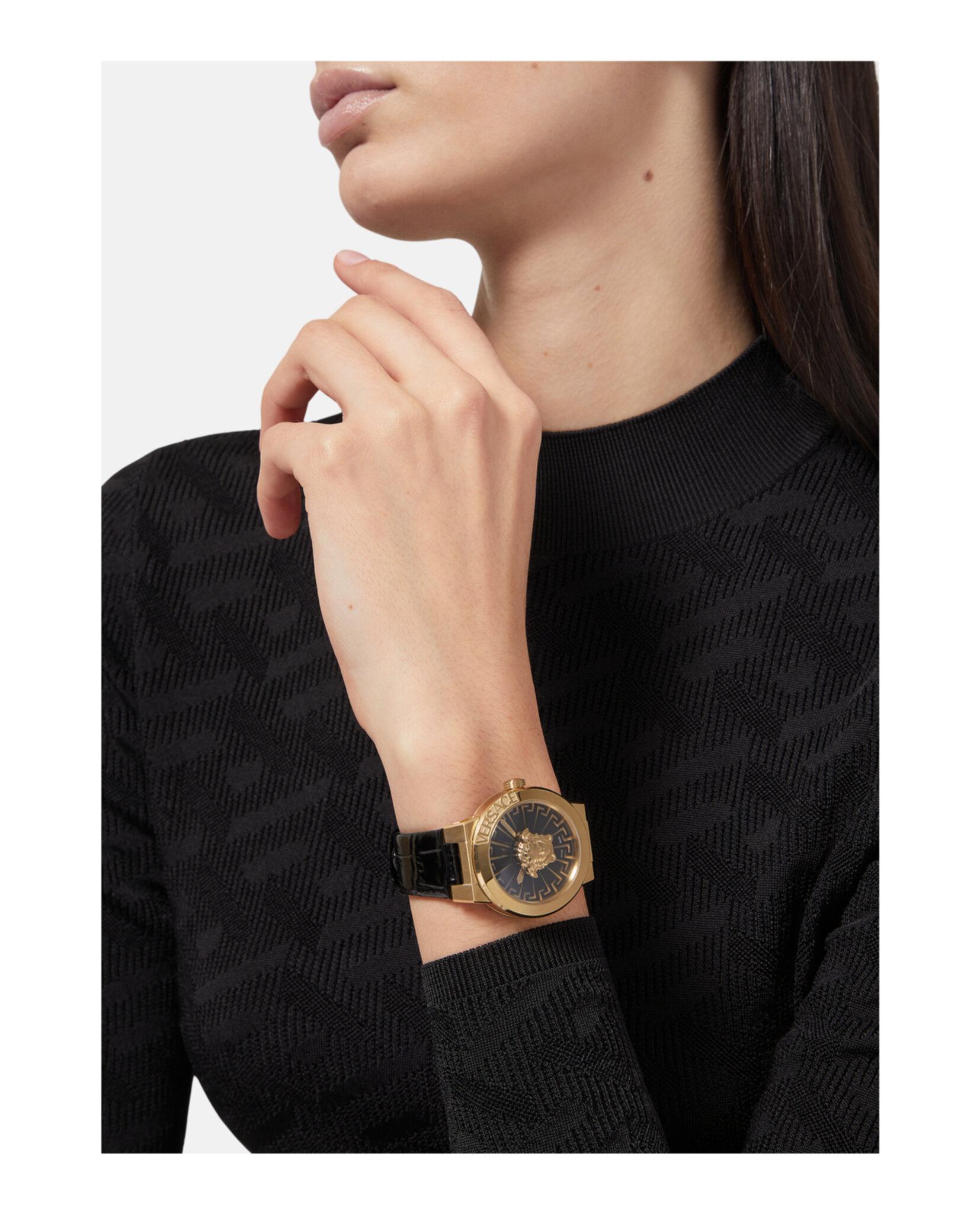 RELOJ VERSACE MEDUSA INFINITE (MUJER) ORO AMARILLO - 5