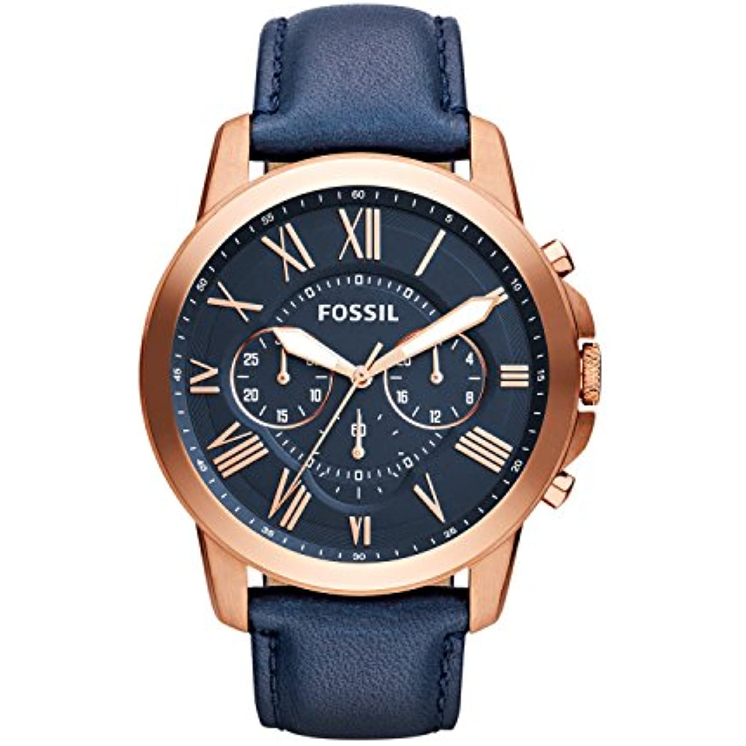 RELOJ FOSSIL HOMBRE FS4835IE LUJO AZUL - 1