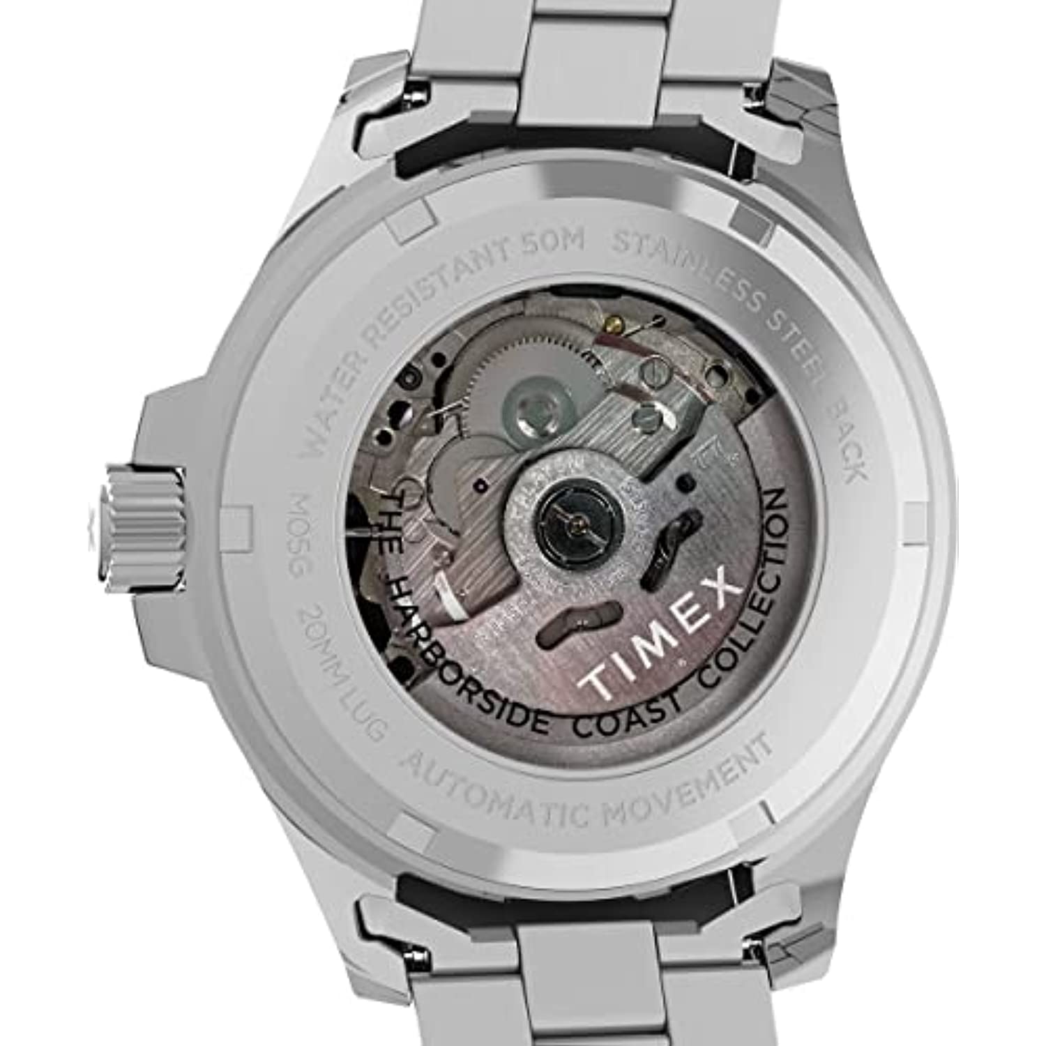 RELOJ TIMEX HOMBRE TW2V72100VQ LUJO PLATEADO - 4