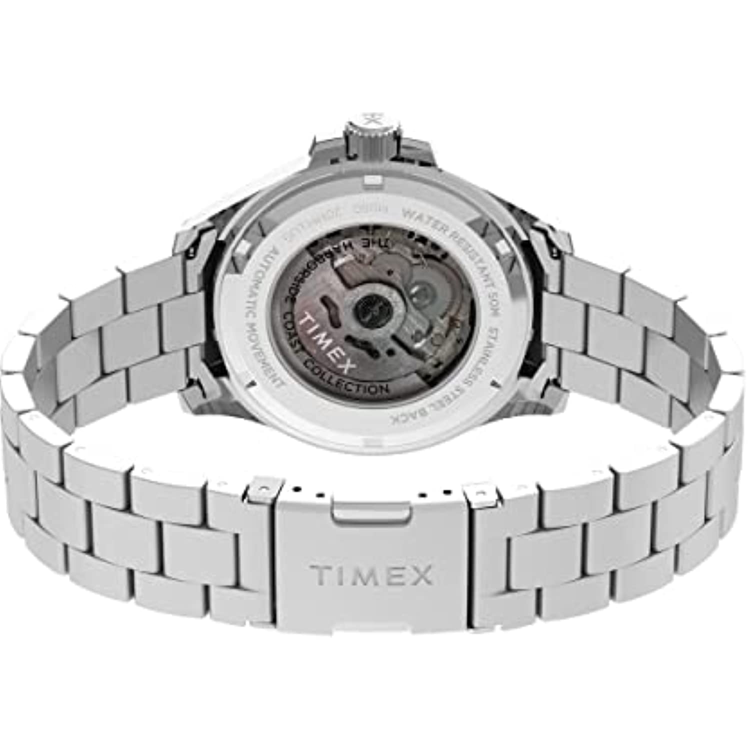 RELOJ TIMEX HOMBRE TW2V72100VQ LUJO PLATEADO - 5