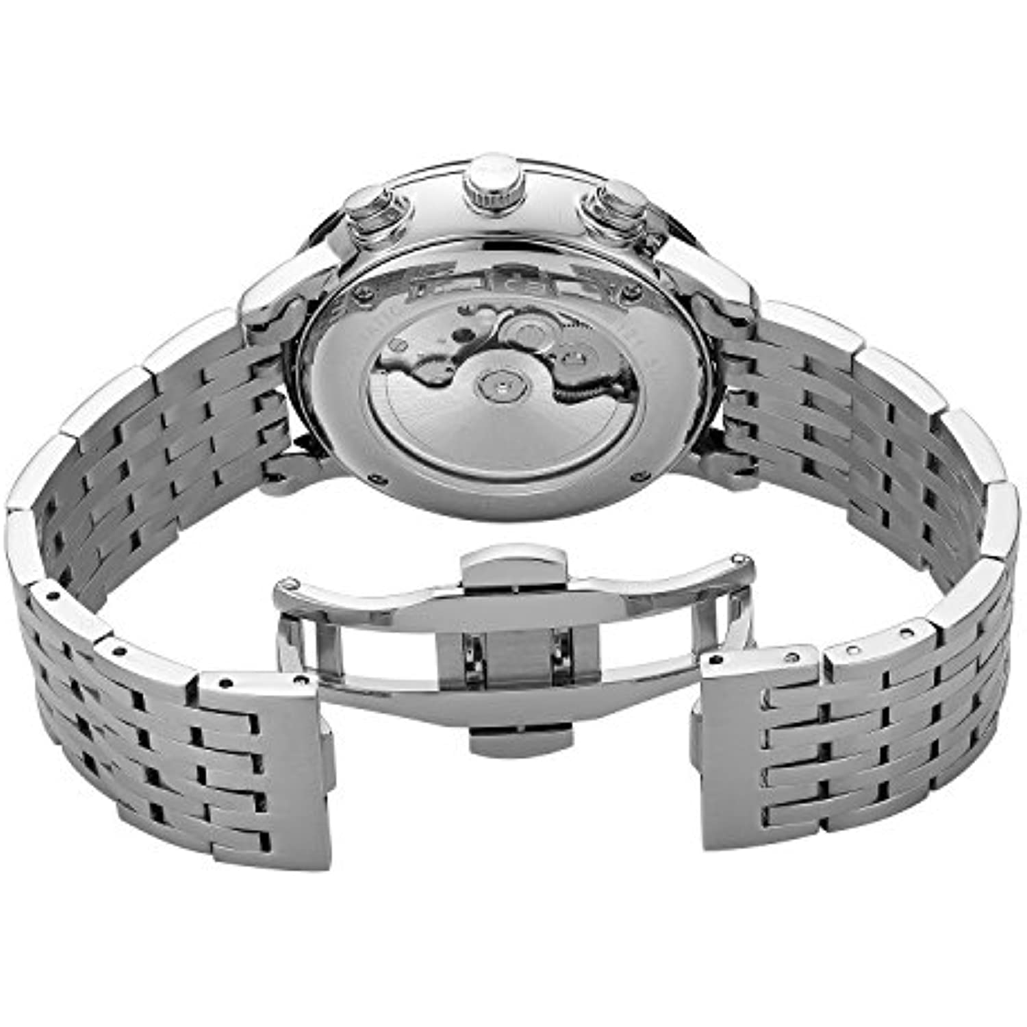 RELOJ FEICE HOMBRE FM121 LUJO PLATEADO - 3