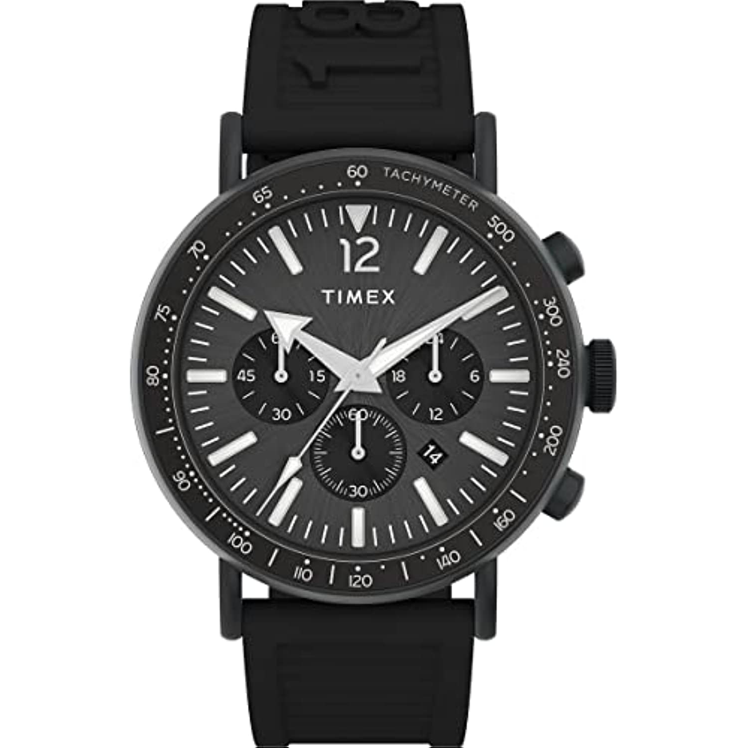 RELOJ TIMEX HOMBRE TW2V71900VQ LUJO NEGRO - 1