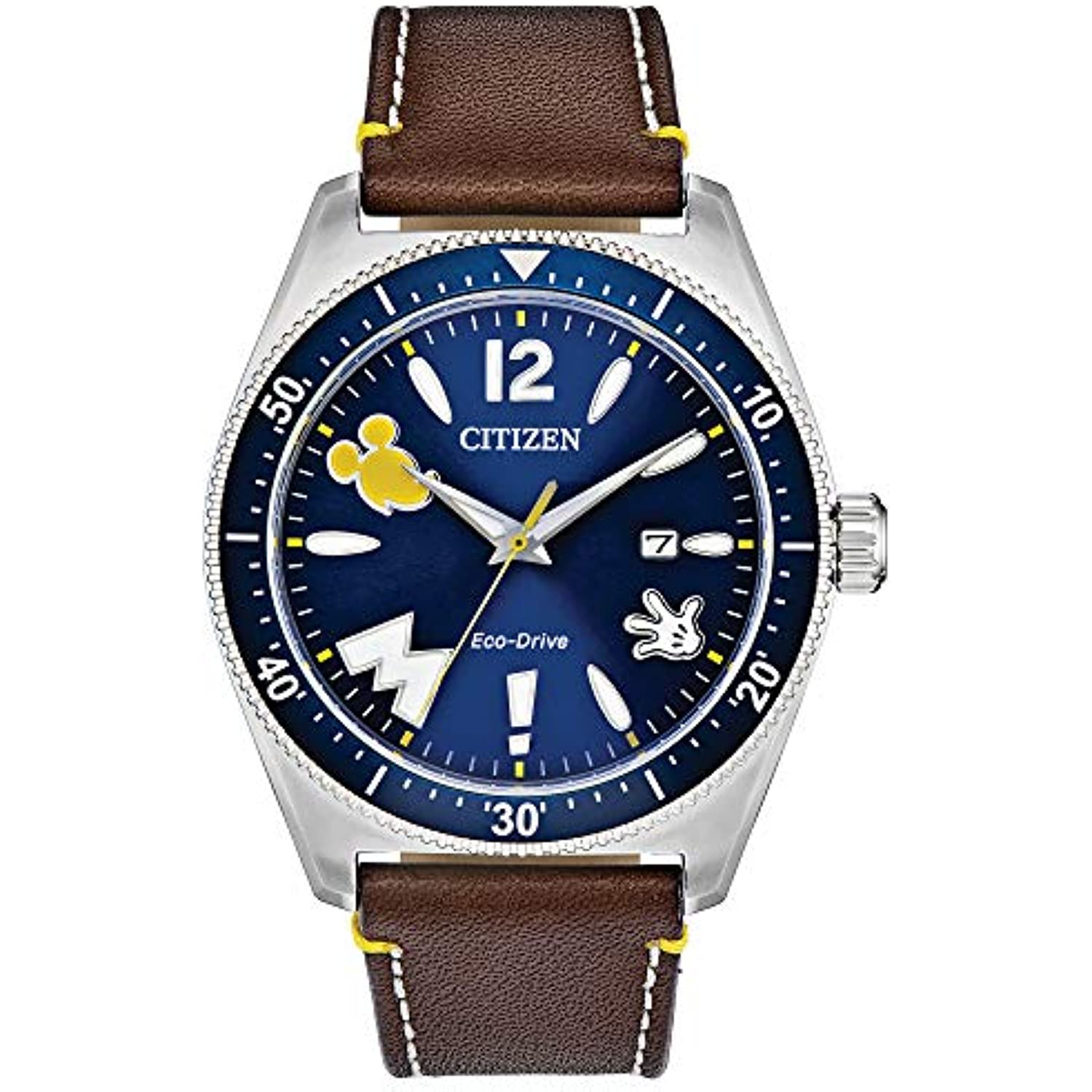 RELOJ CITIZEN HOMBRE AW1599-00W LUJO MARRÓN - 1
