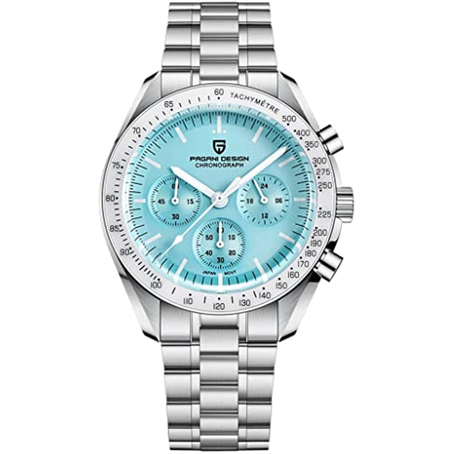RELOJ PAGANI DESIGN HOMBRE PD1701-WZ LUJO PLATEADO - 1