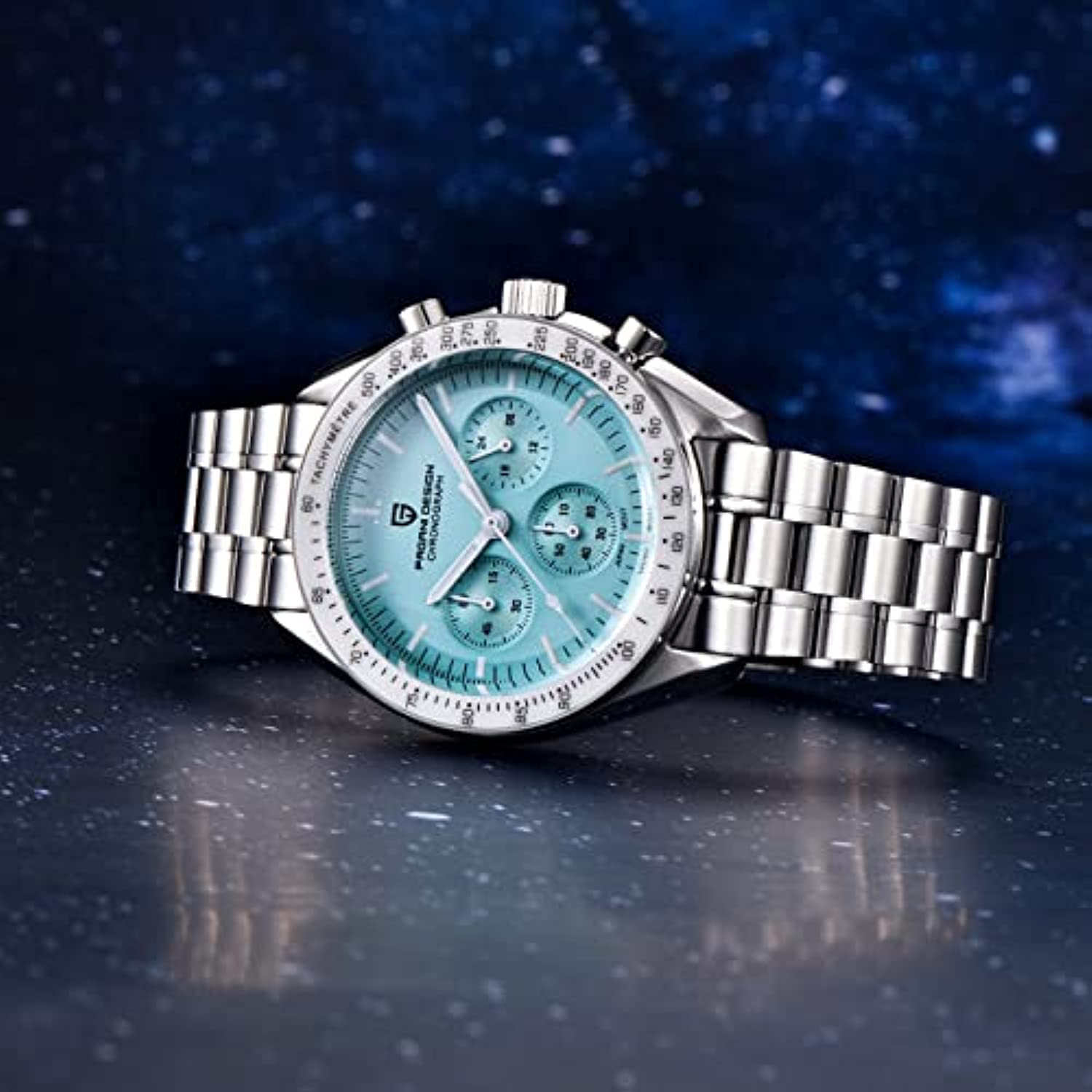 RELOJ PAGANI DESIGN HOMBRE PD1701-WZ LUJO PLATEADO - 3