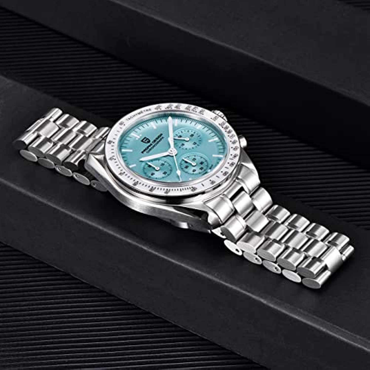 RELOJ PAGANI DESIGN HOMBRE PD1701-WZ LUJO PLATEADO - 4