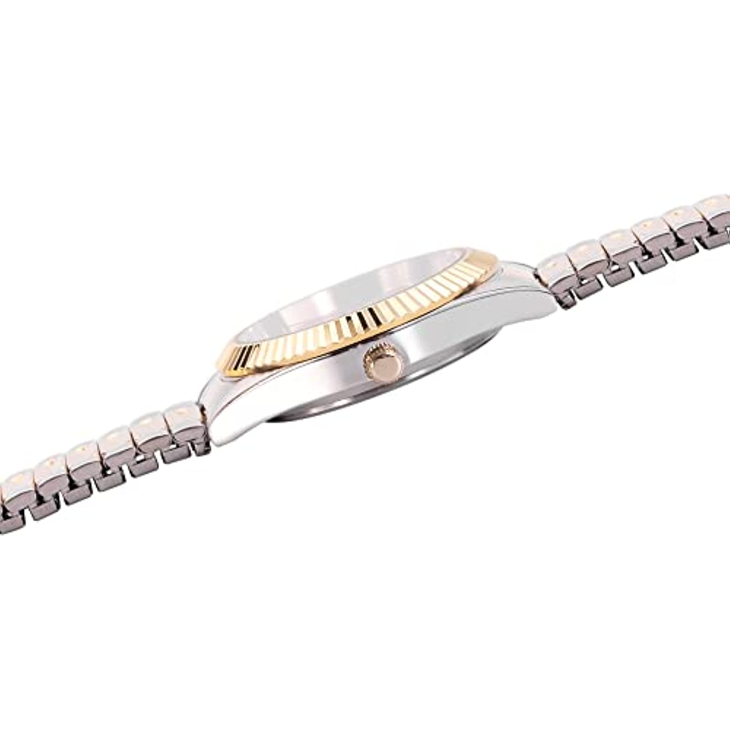 RELOJ DISNEY HOMBRE WDS001212 LUJO PLATEADO - 4