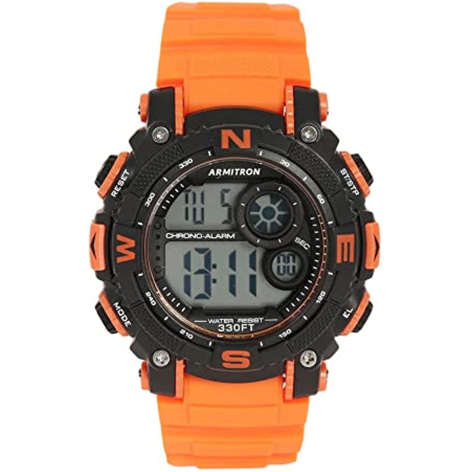 Armitron Sport Orologio Digitale 40/8475BRTI - LED Oro Rosa - Impermeabile 50m