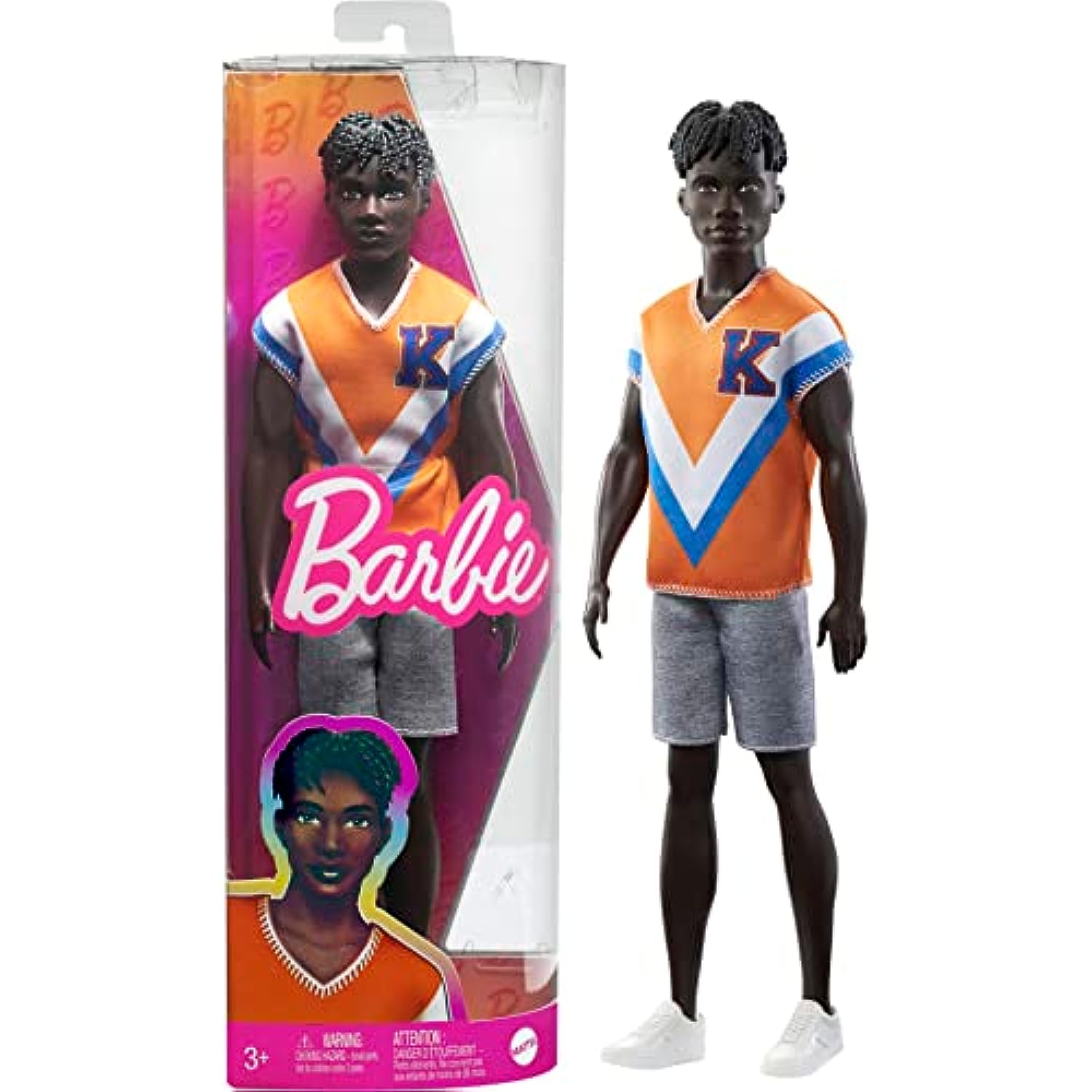 Barbie Mattel Fashionistas Ken Bambola con Maglietta Boho Hipster