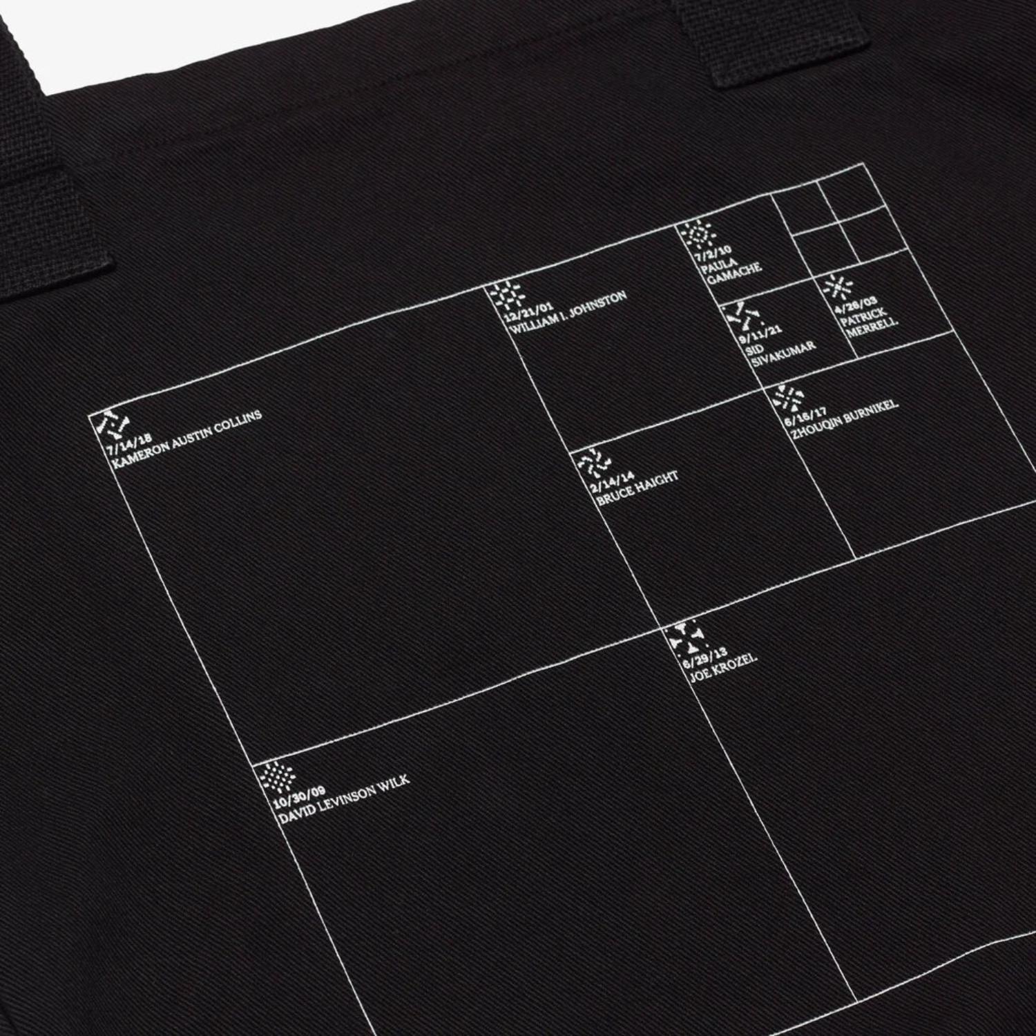 BOLSA THE NEW YORK TIMES ALGODÓN NEGRO CONSTRUCTOR DE CRUCIGRAMAS - 3