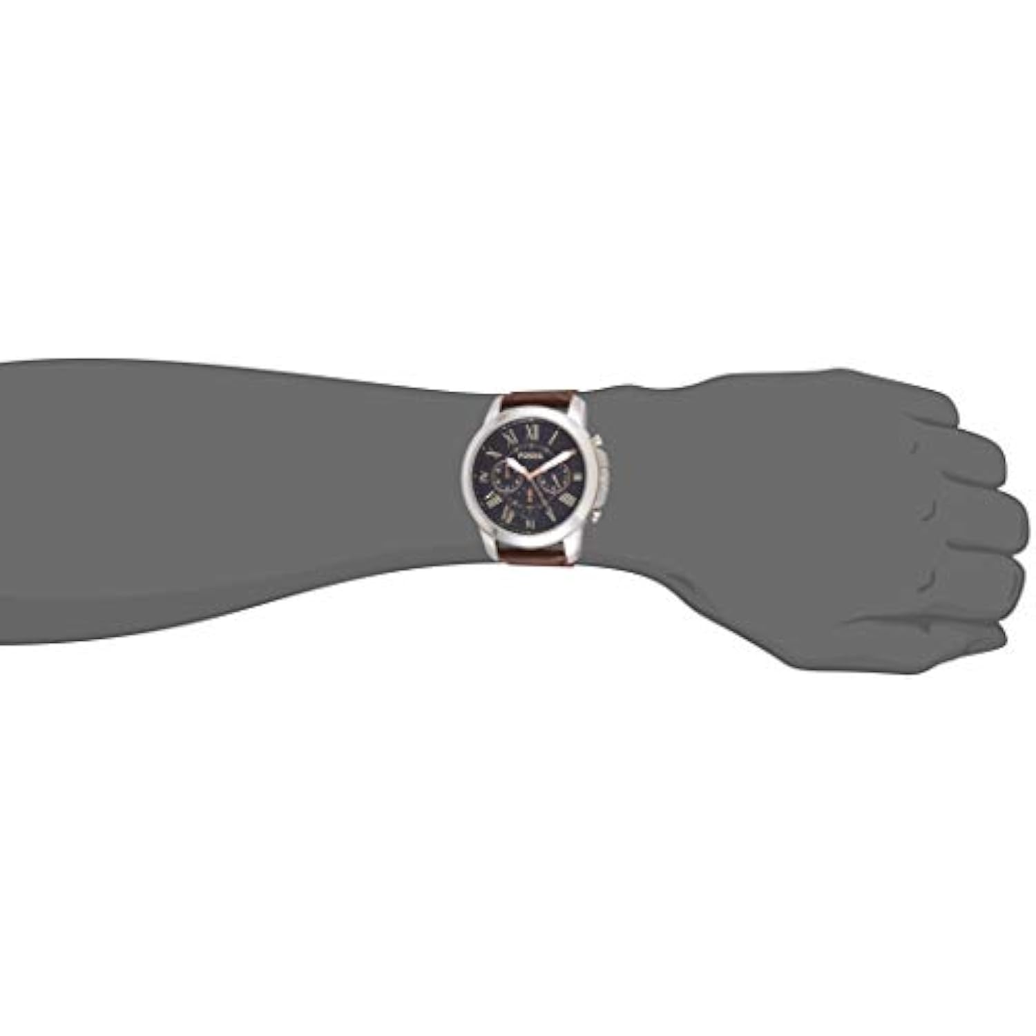 RELOJ FOSSIL HOMBRE FS4813IE MARRÓN - 4