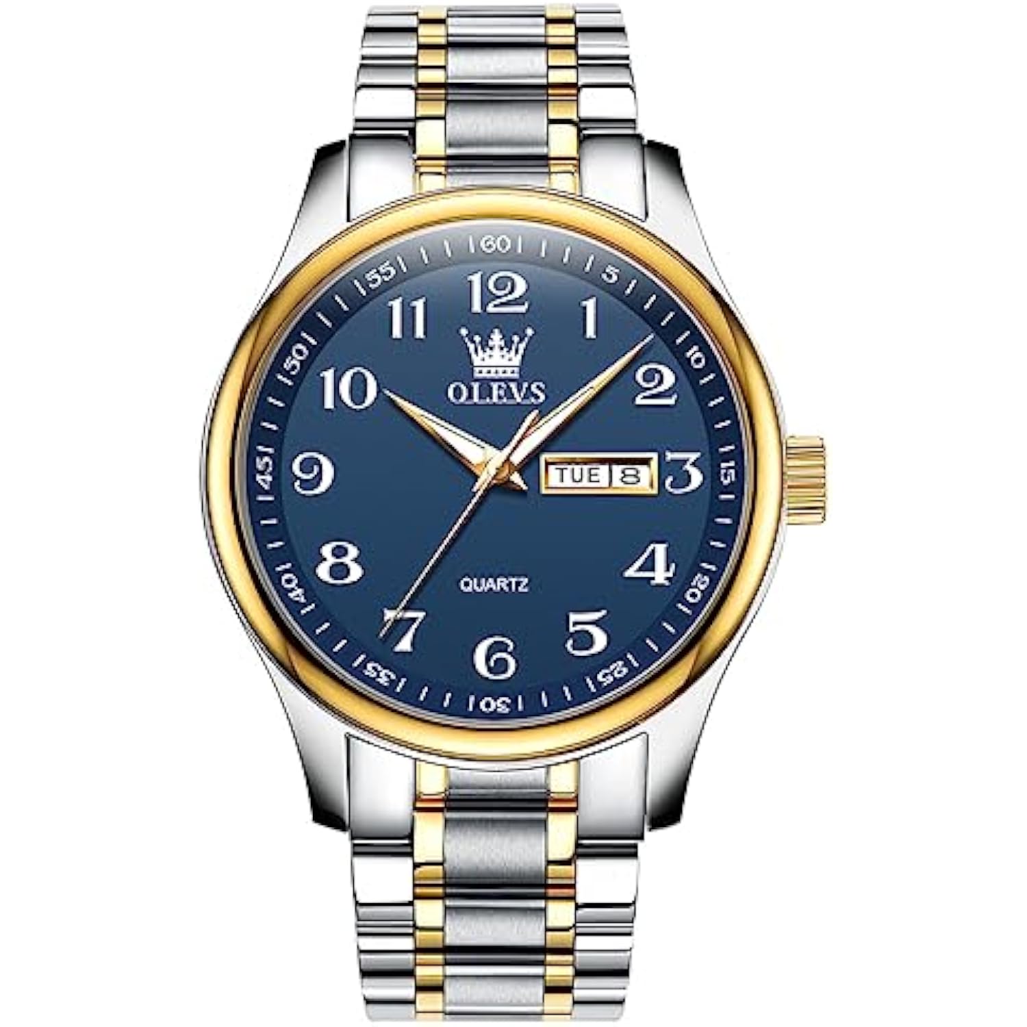 RELOJ OLEVS HOMBRE OUW-S-G5567GJ-JJL PLATEADO - 1