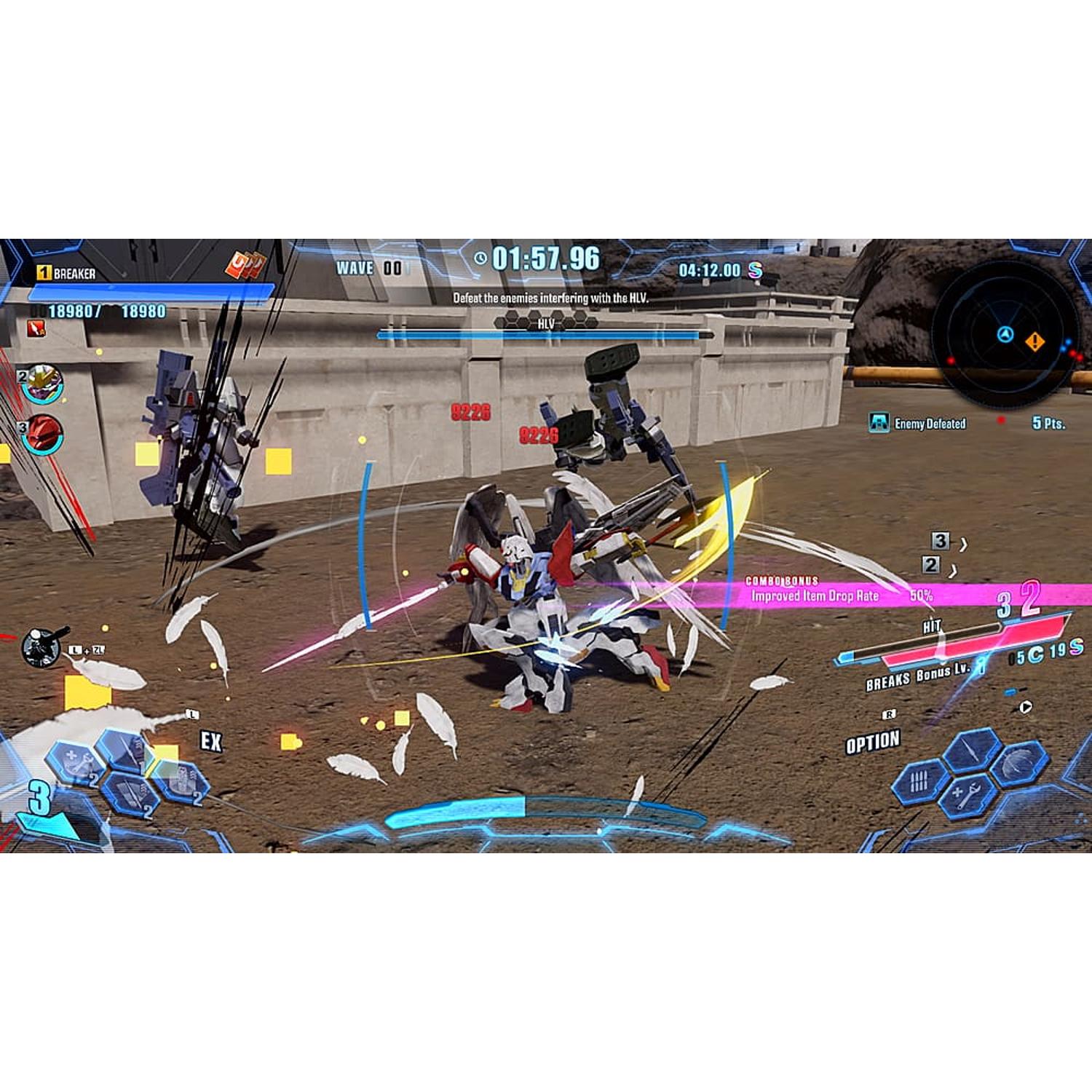 JUEGO NINTENDO SWITCH EDICIÓN DE LANZAMIENTO DE GUNDAM BREAKER 4 - 3