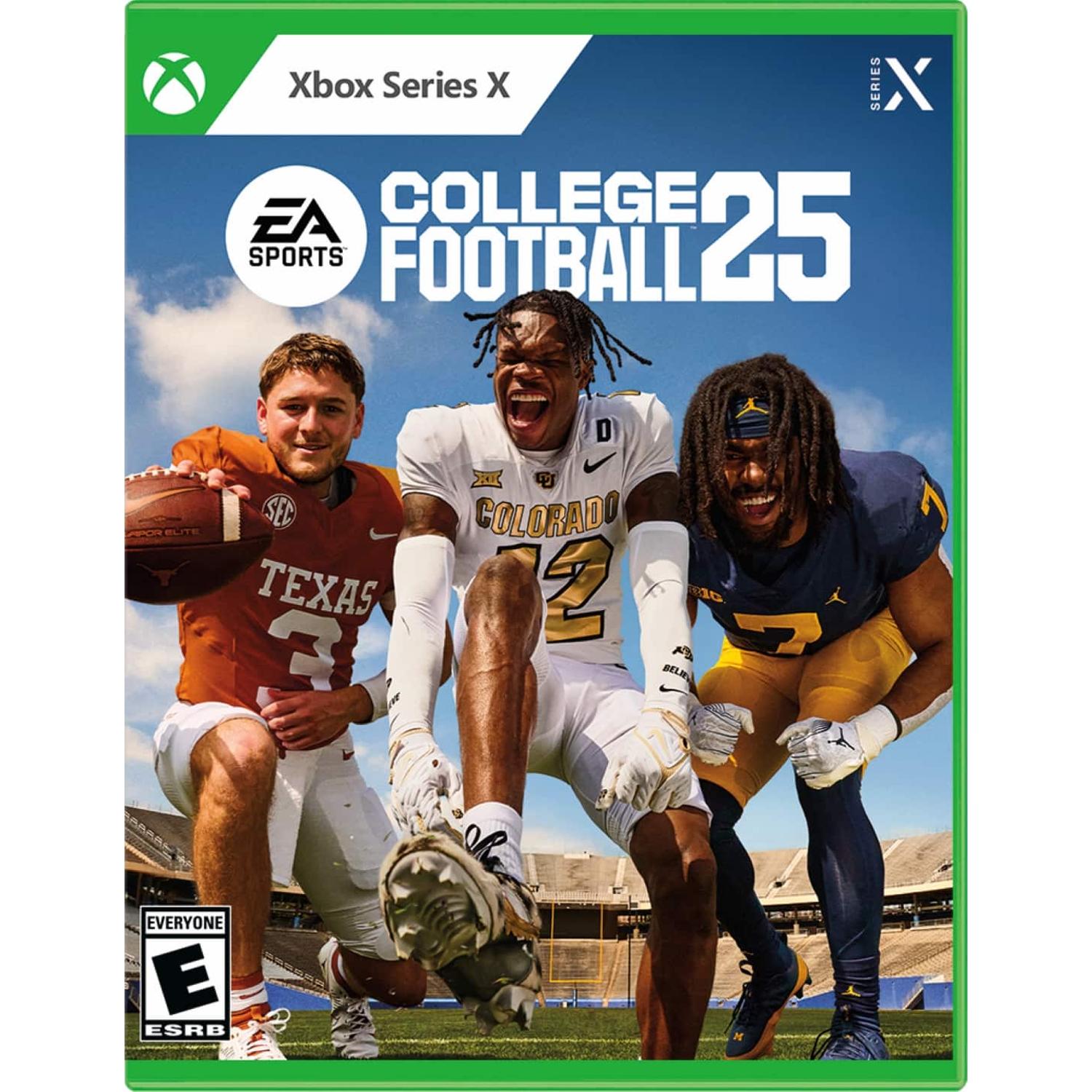 JUEGO XBOX SERIES X COLLEGE FOOTBALL 25 STANDARD EDITION - 1