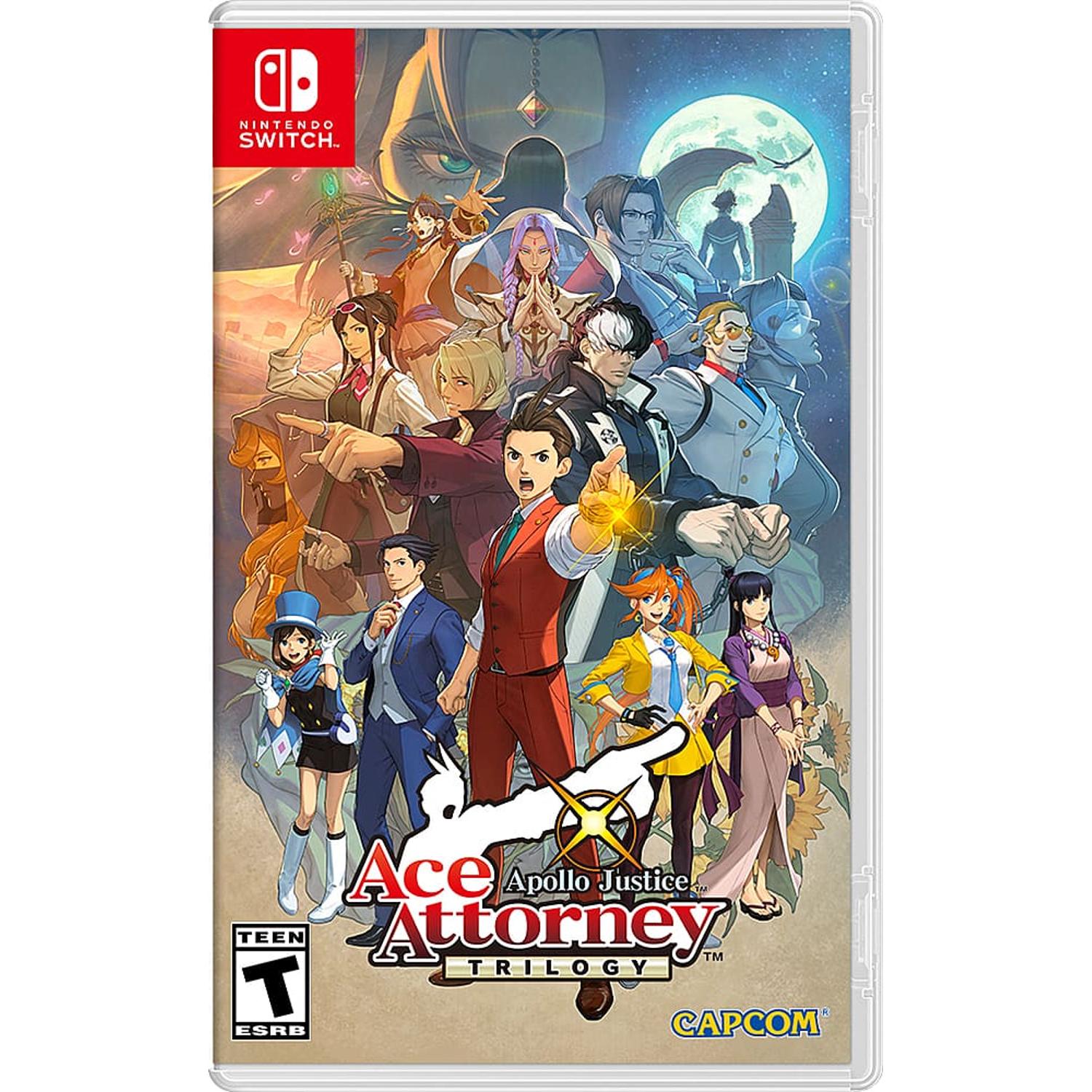 JUEGO NINTENDO SWITCH TRILOGÍA DE APOLLO JUSTICE: ACE ATTORNEY - 1