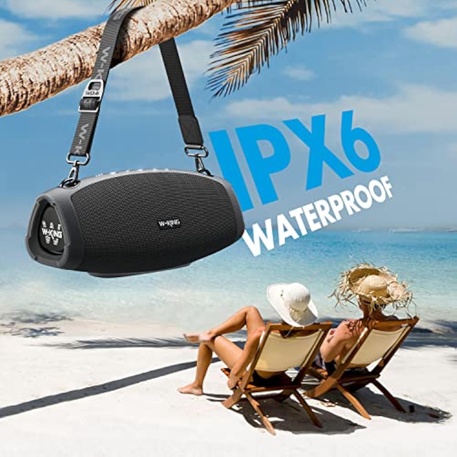 W-KING ALTAVOZ BLUETOOTH PORTÁTIL INALÁMBRICO 120 W PICO 70 W - 4