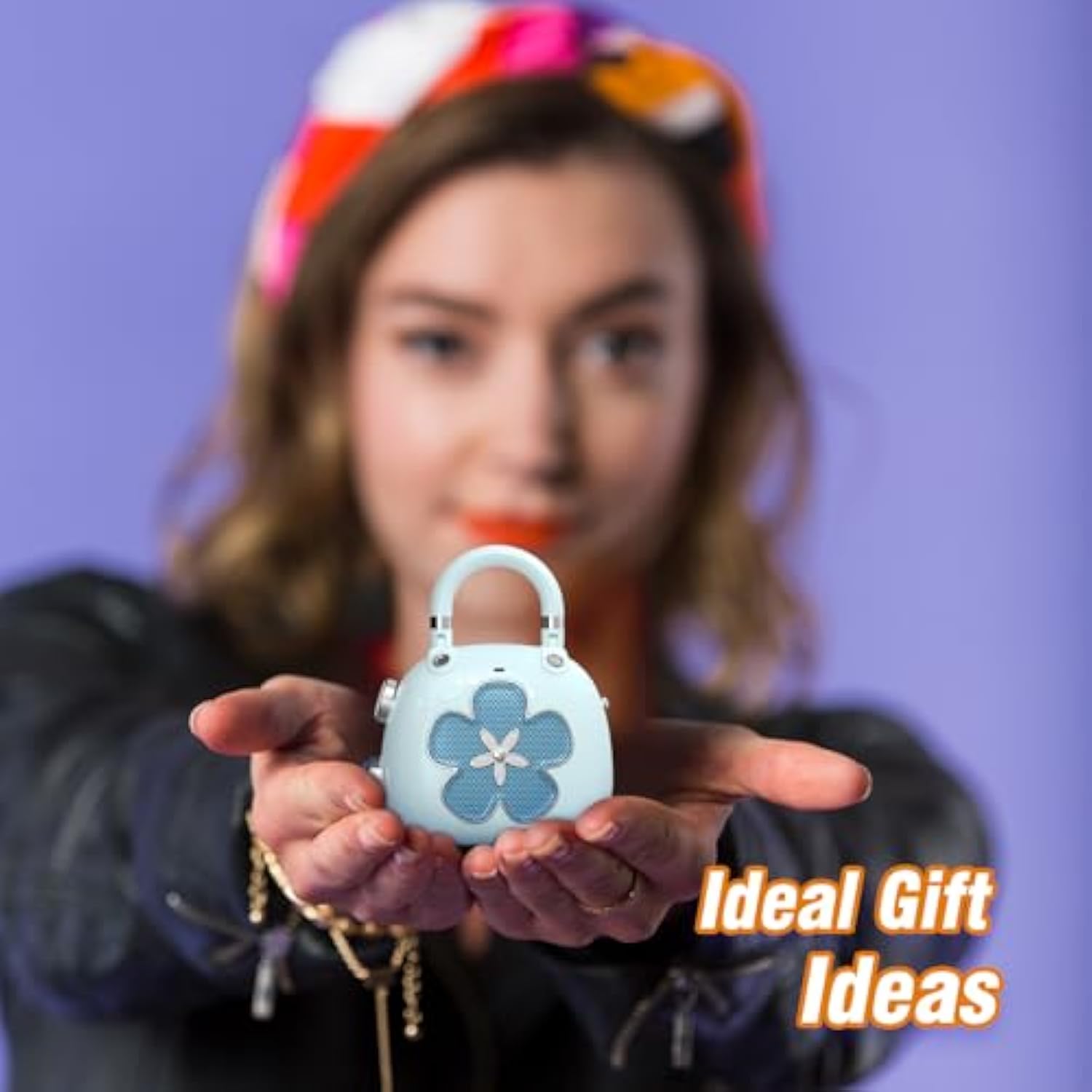 DOSS MINI BOCINA CANDY BLUETOOTH PORTÁTIL CON SONIDO NÍTIDO MICRÓFONO - 6