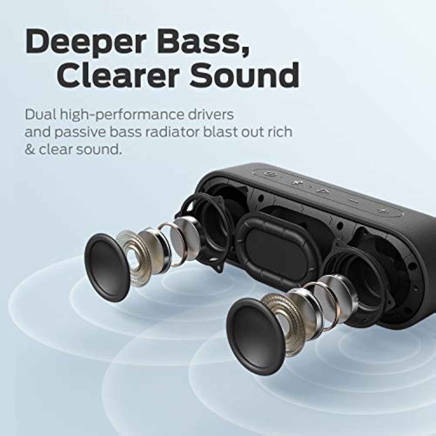 TRIBIT XSOUND GO ALTAVOZ BLUETOOTH PORTÁTIL 12 W ALTAVOZ INALÁMBRICO - 3