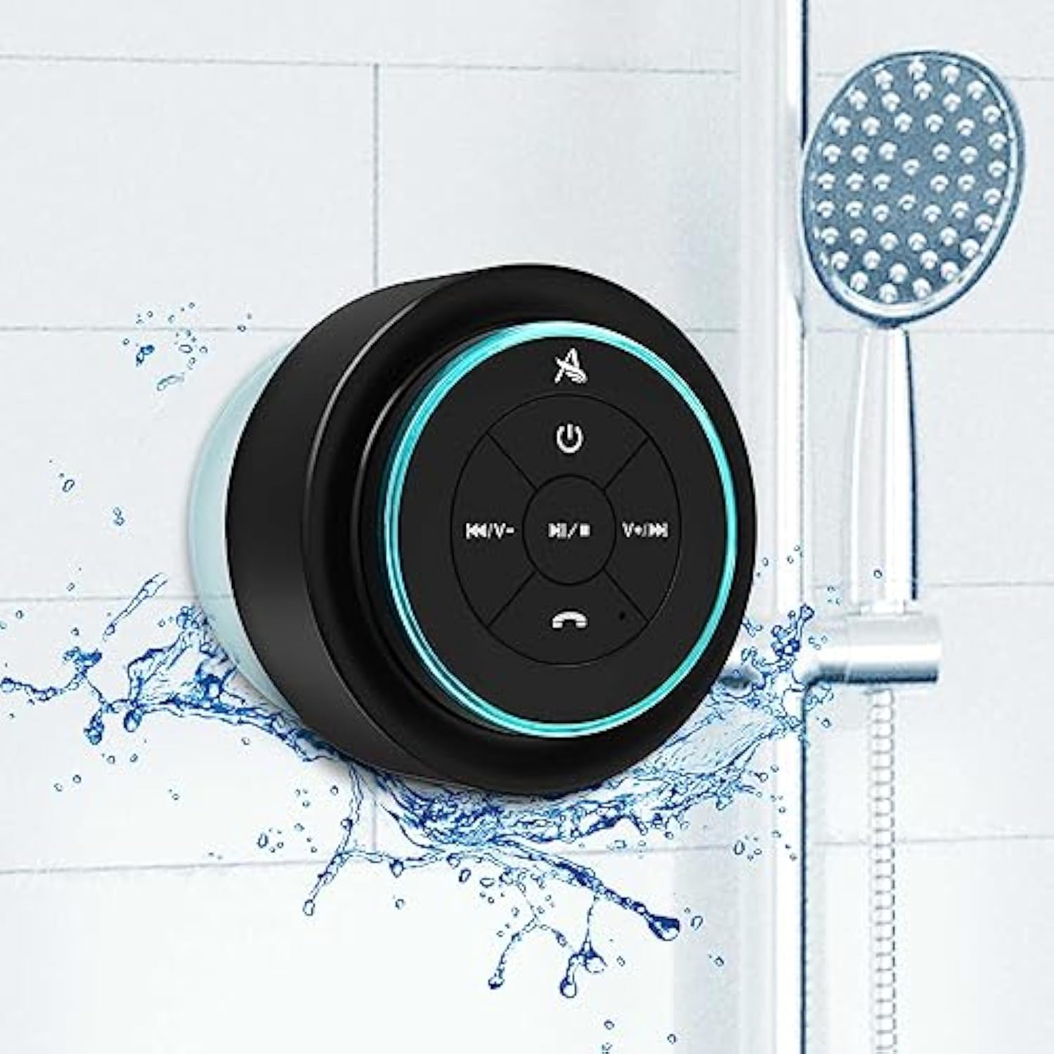 XLEADER ALTAVOZ DE DUCHA ACTUALIZADO CERTIFICADO IPX7 IMPERMEABLE - 1