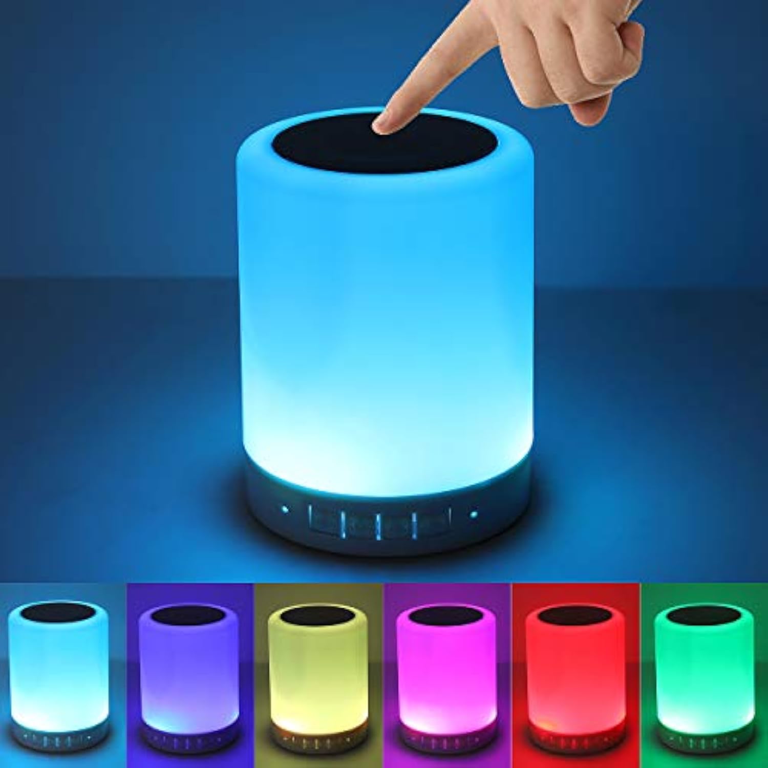 KPR ALTAVOZ BLUETOOTH CON LUZ NOCTURNA ALTAVOCES INALÁMBRICOS - 1