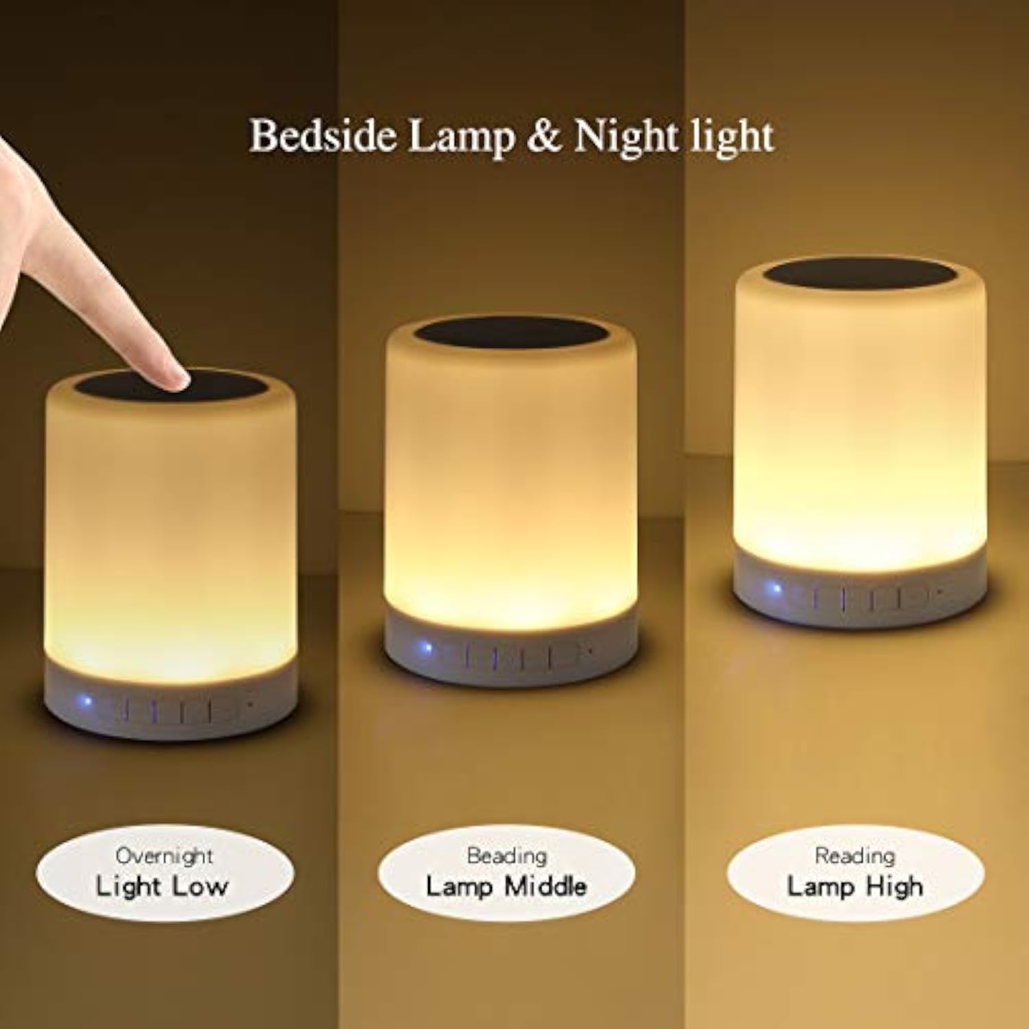 KPR ALTAVOZ BLUETOOTH CON LUZ NOCTURNA ALTAVOCES INALÁMBRICOS - 3