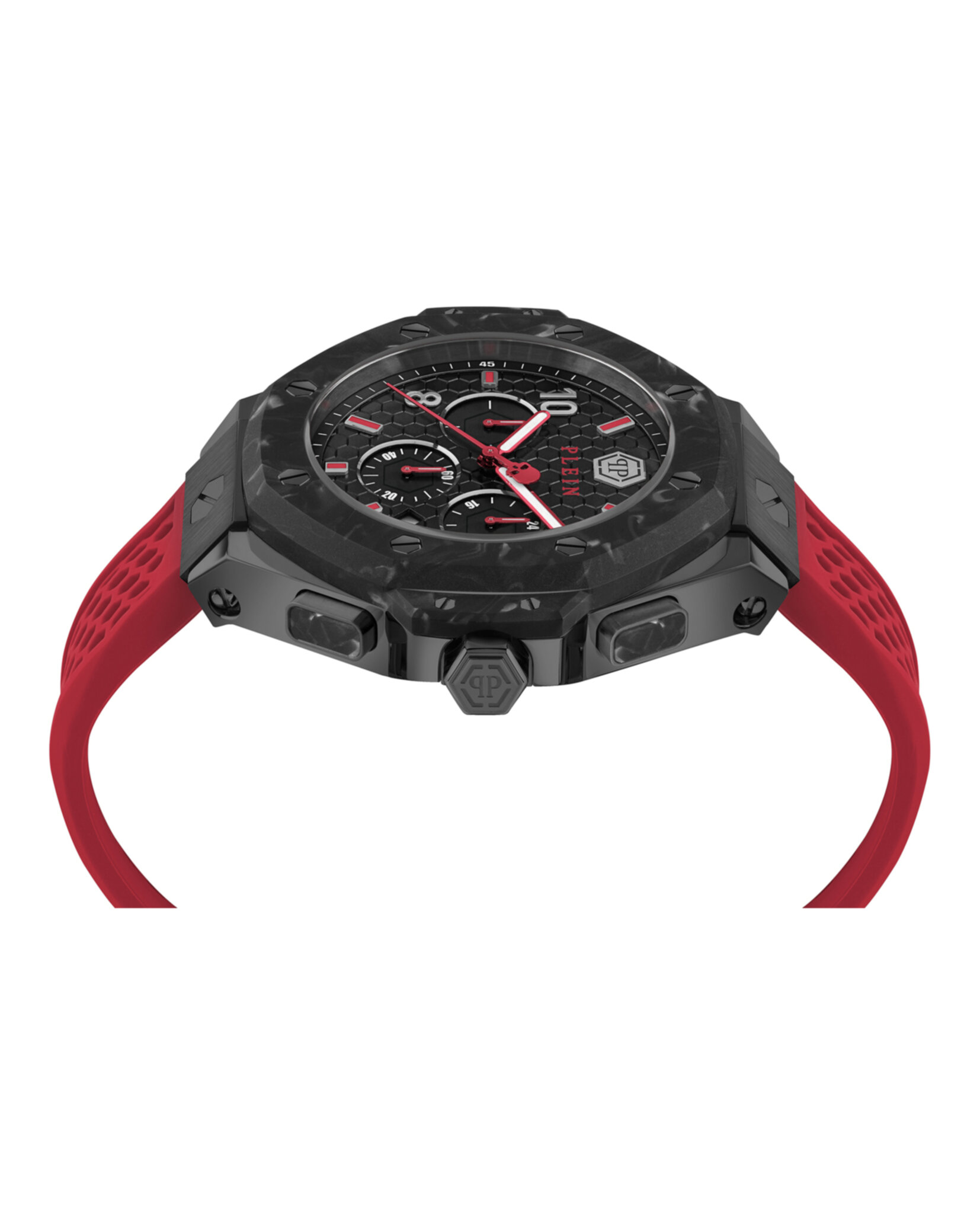 CRONO PHILIPP PLEIN ROYAL SILICONA NEGRO MATE (HOMBRE) - 2