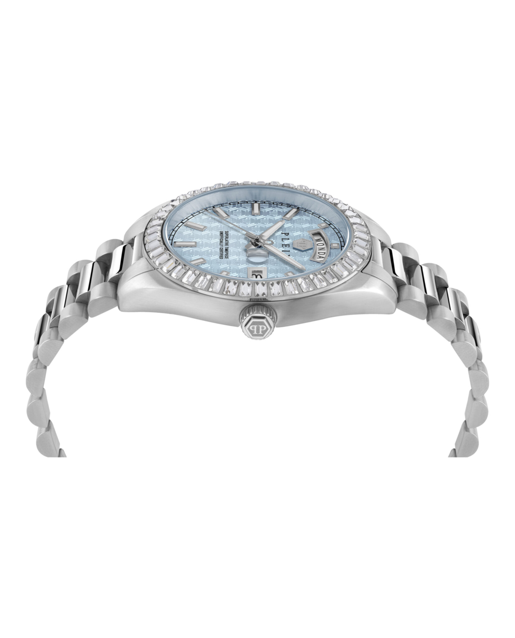 RELOJ PHILIPP PLEIN DATE SUPERLATIVE CRYSTAL WATCH (HOMBRE) ACERO - 2