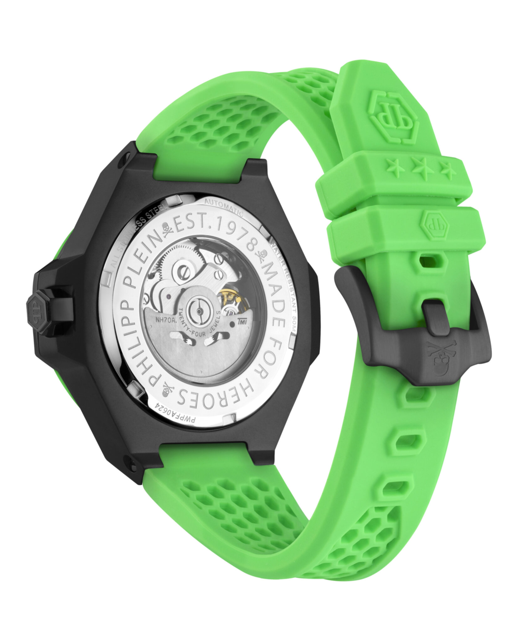 RELOJ AUTOMÁTICO PHILIPP PLEIN KELETON ROYAL NEGRO ÓNIX (HOMBRE) - 3