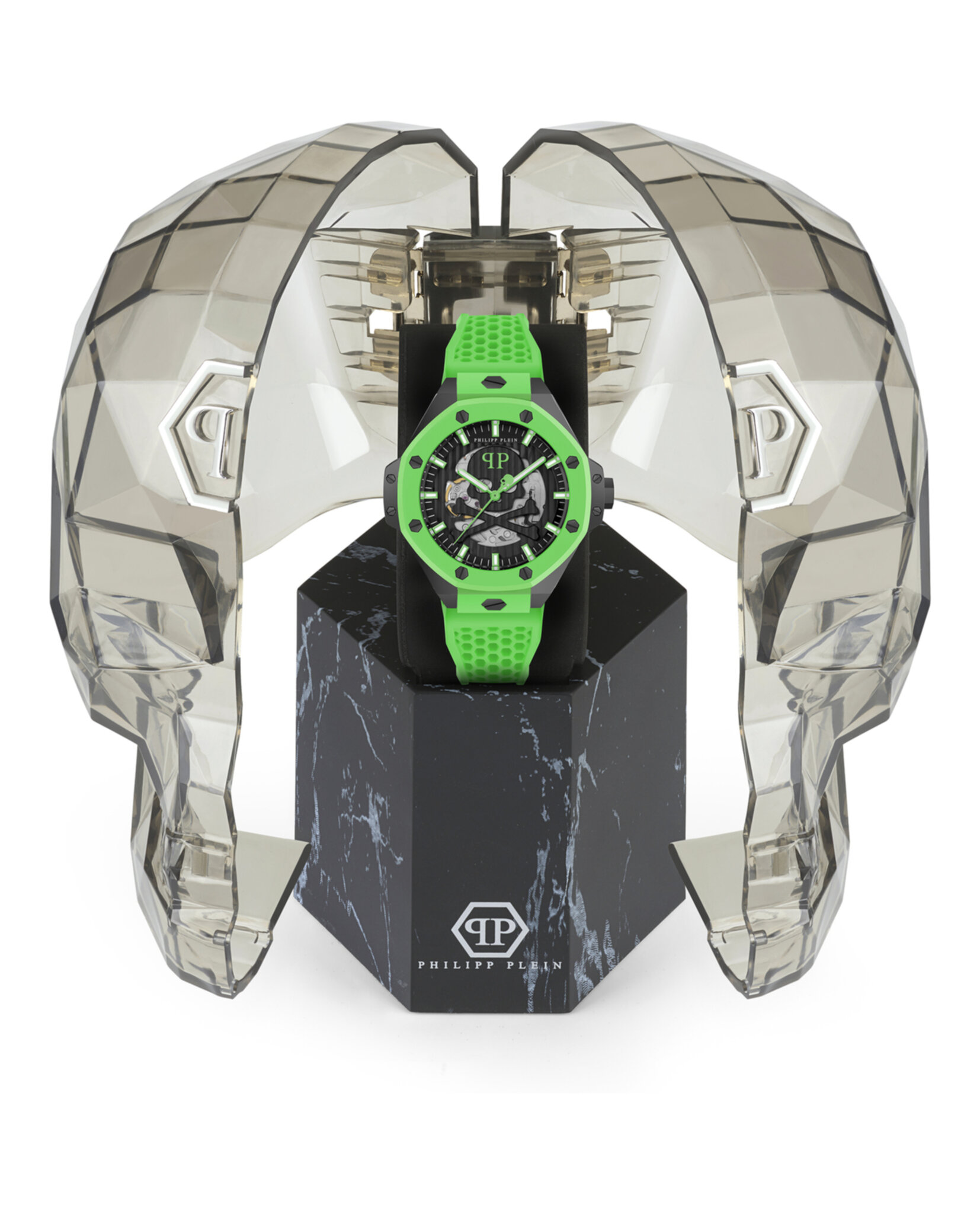 RELOJ AUTOMÁTICO PHILIPP PLEIN KELETON ROYAL NEGRO ÓNIX (HOMBRE) - 4