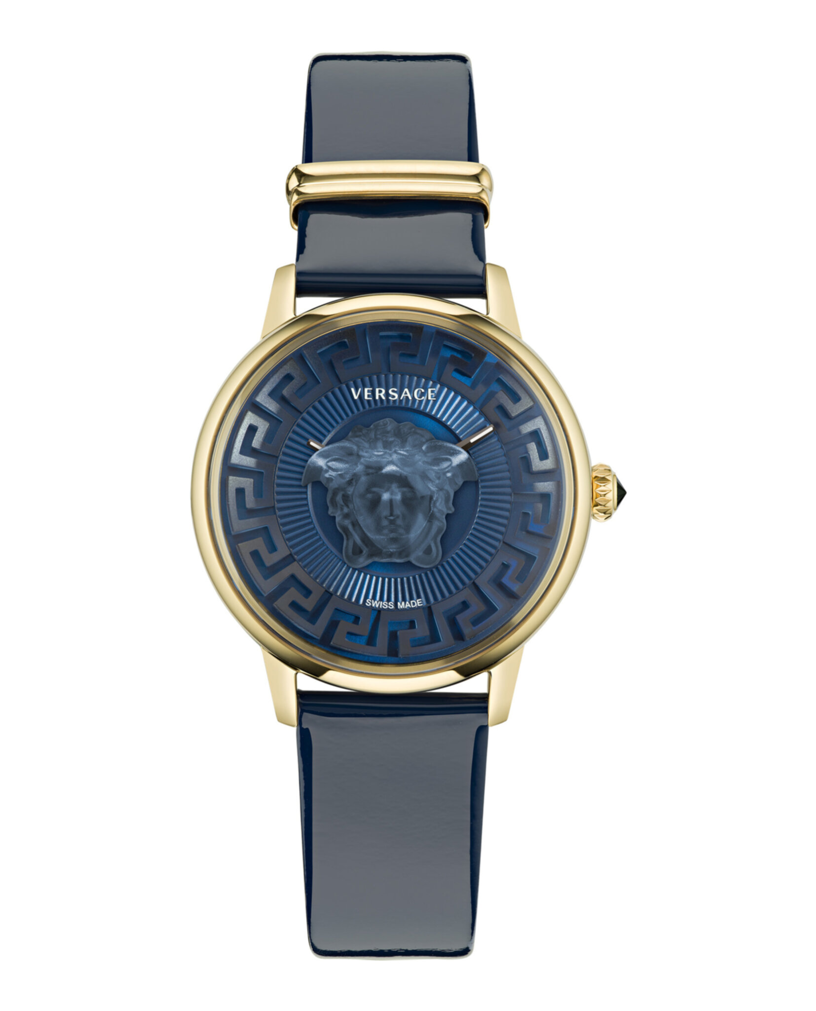 RELOJ VERSACE MEDUSA ALCHEMY CON CORREA DE PIEL (MUJER) ORO AMARILLO - 1