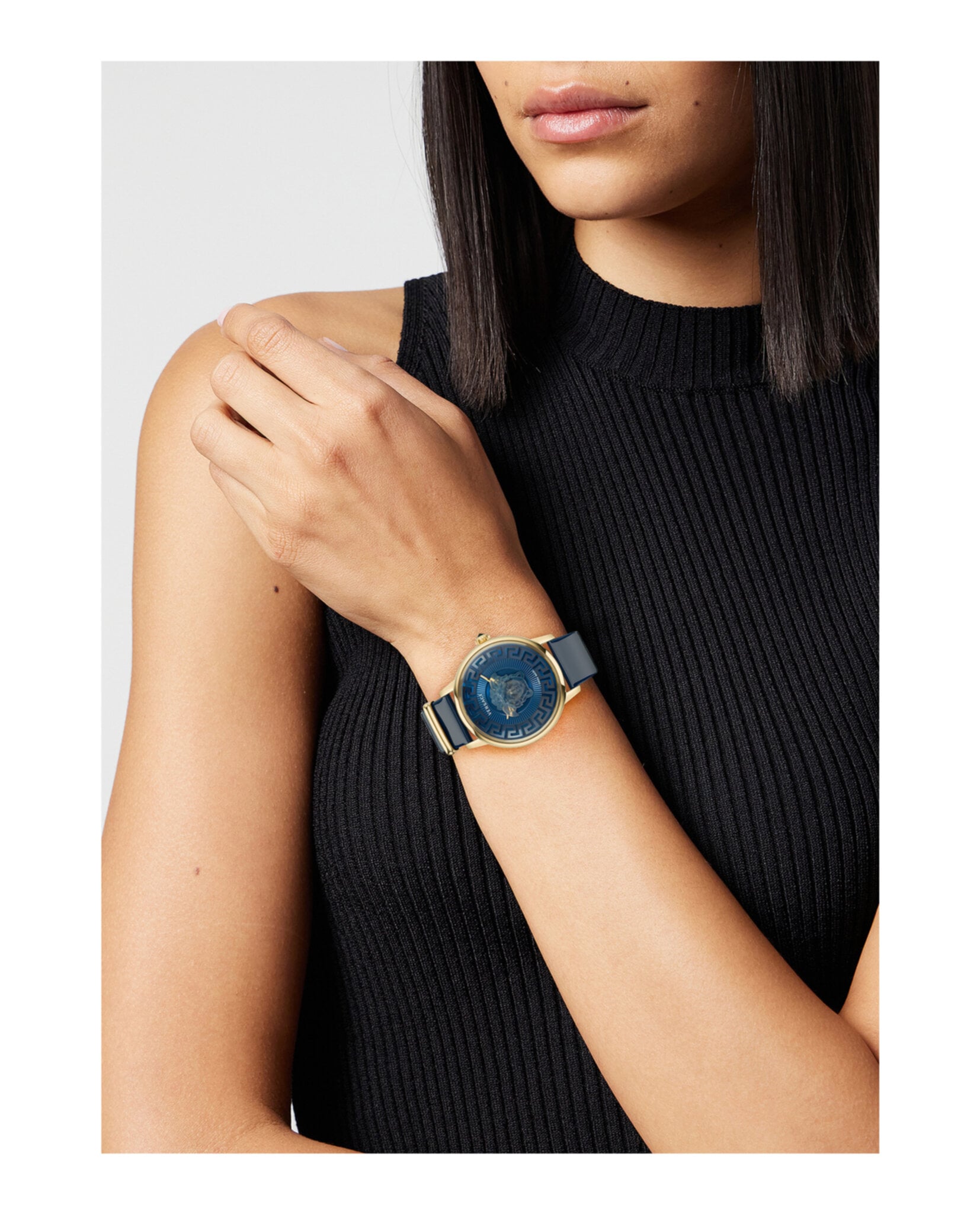 RELOJ VERSACE MEDUSA ALCHEMY CON CORREA DE PIEL (MUJER) ORO AMARILLO - 5