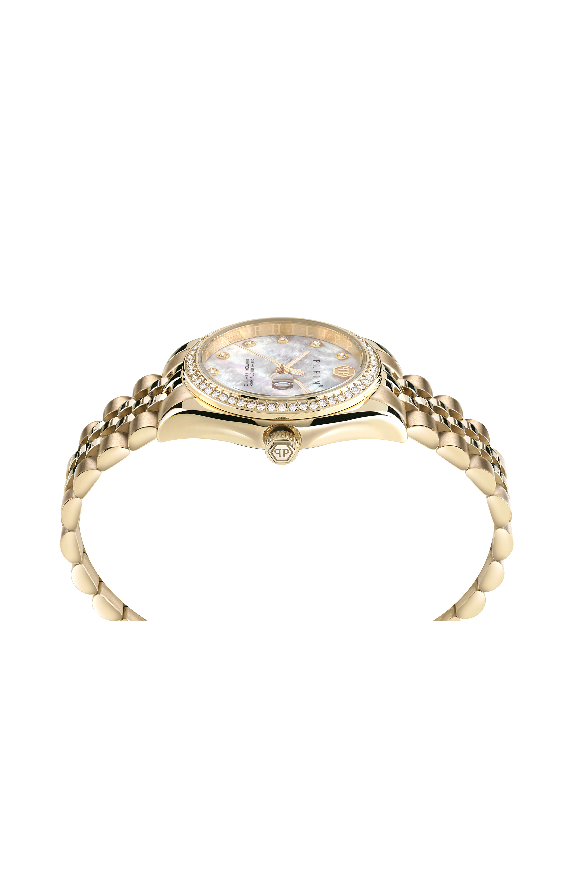 RELOJ PHILIPP PLEIN SUPERLATIVE CRYSTAL ORO ELEGANTE (MUJER) - 2