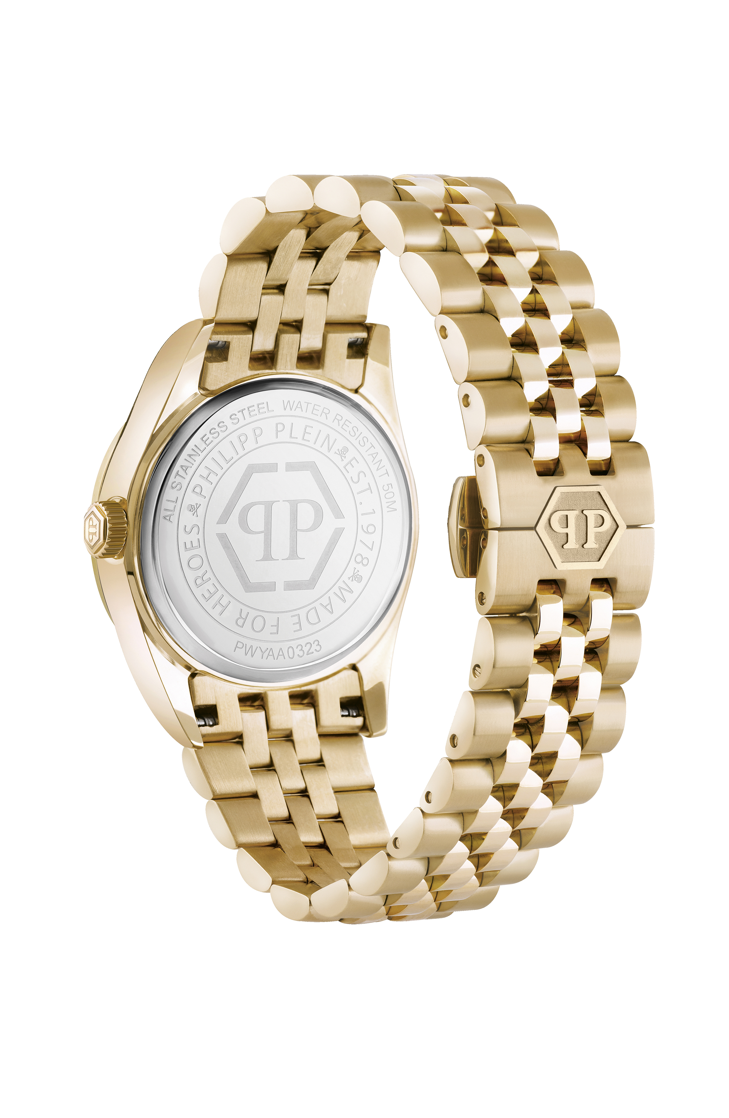 RELOJ PHILIPP PLEIN SUPERLATIVE CRYSTAL ORO ELEGANTE (MUJER) - 3