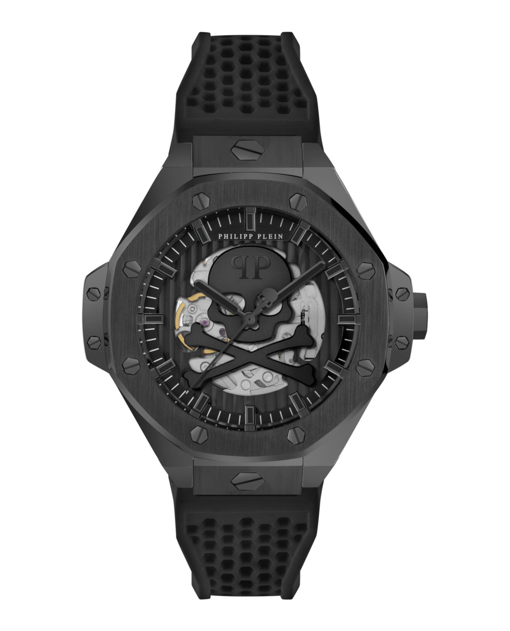 RELOJ AUTOMÁTICO PHILIPP PLEIN KELETON ROYAL NEGRO ÓNIX (HOMBRE) - 1