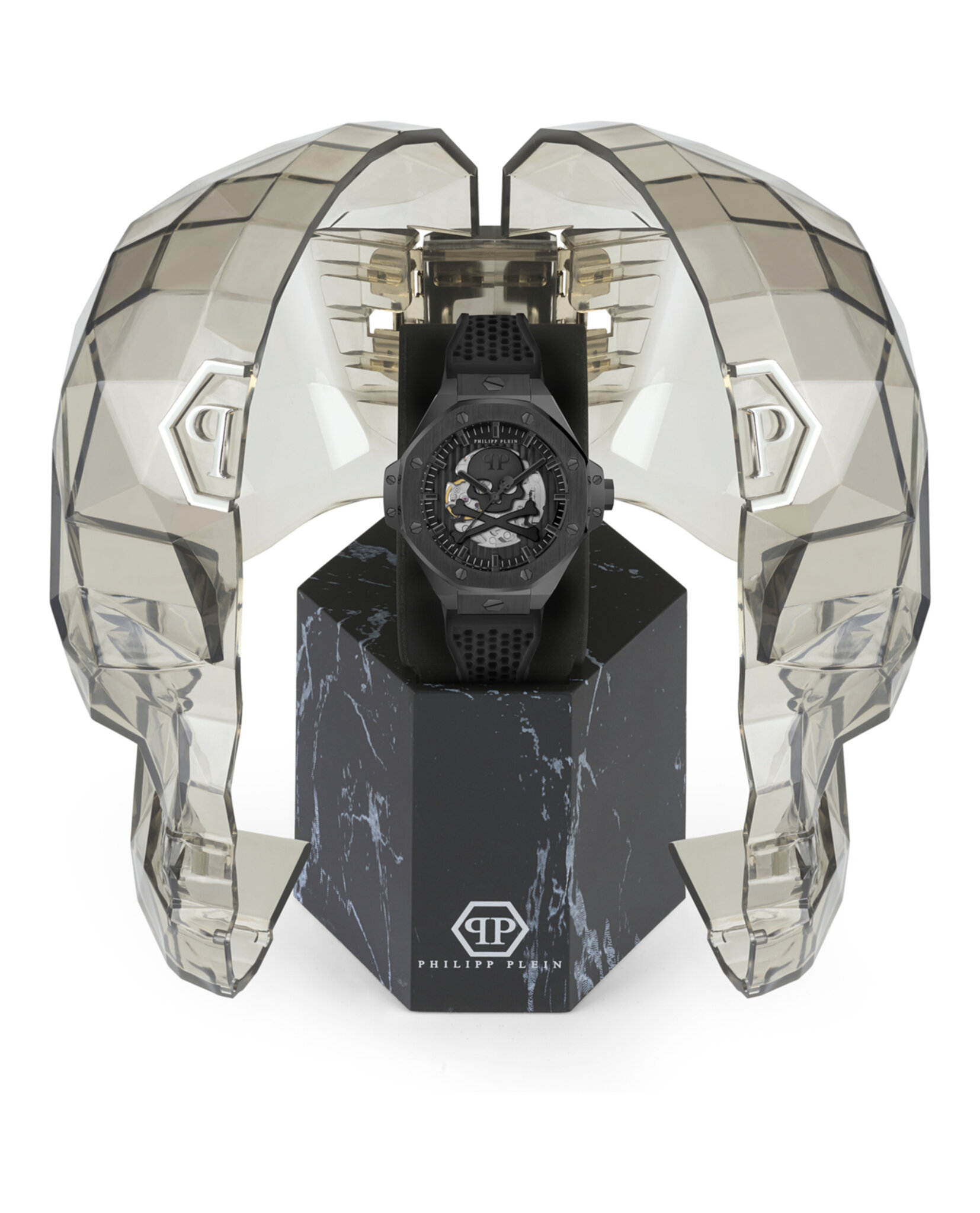 RELOJ AUTOMÁTICO PHILIPP PLEIN KELETON ROYAL NEGRO ÓNIX (HOMBRE) - 4
