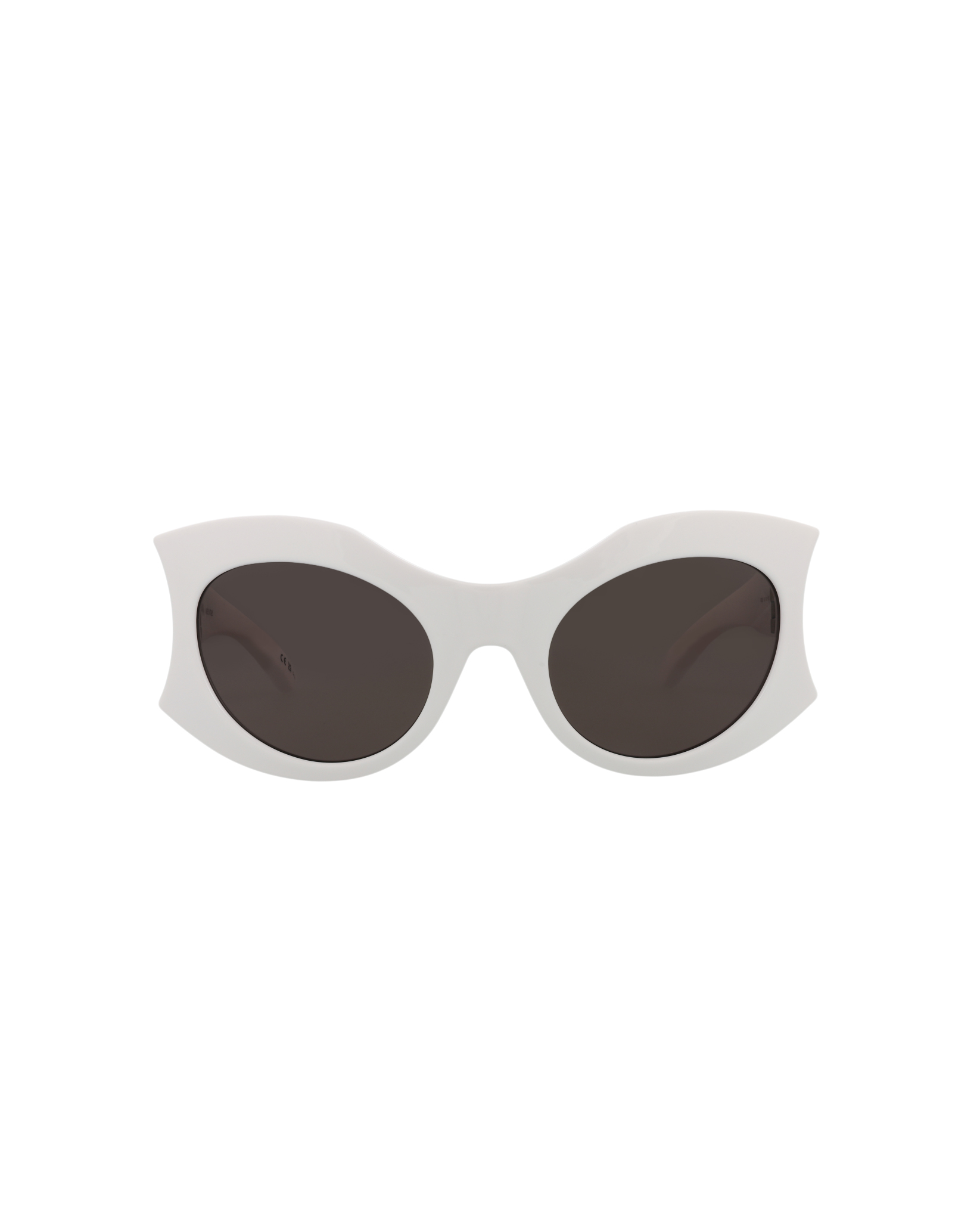 GAFAS DE SOL BALENCIAGA CON MONTURA DE OJO DE GATO BIO INJECTION (MUJER) EN BLANCO BLANCO Y GRI - 1