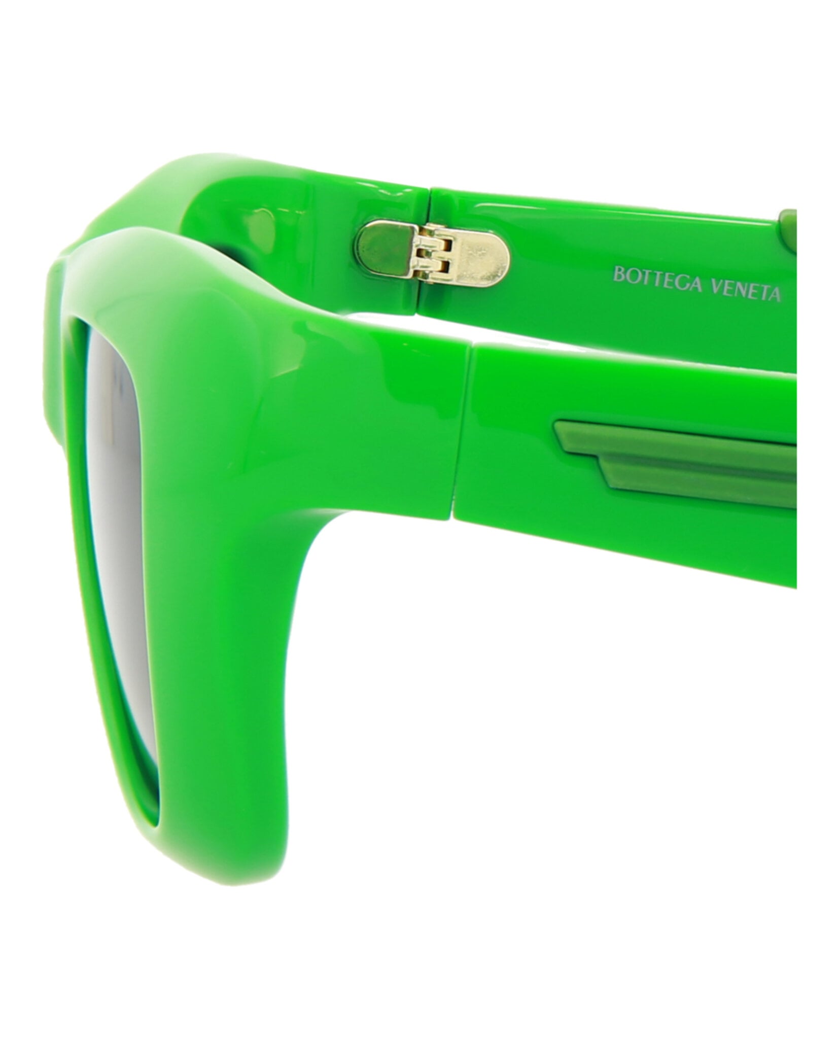 GAFAS DE SOL BOTTEGA VENETA DE INYECCIÓN CON MONTURA CUADRADA (HOMBRE) EN VERDE VERDE Y VERDE - 4