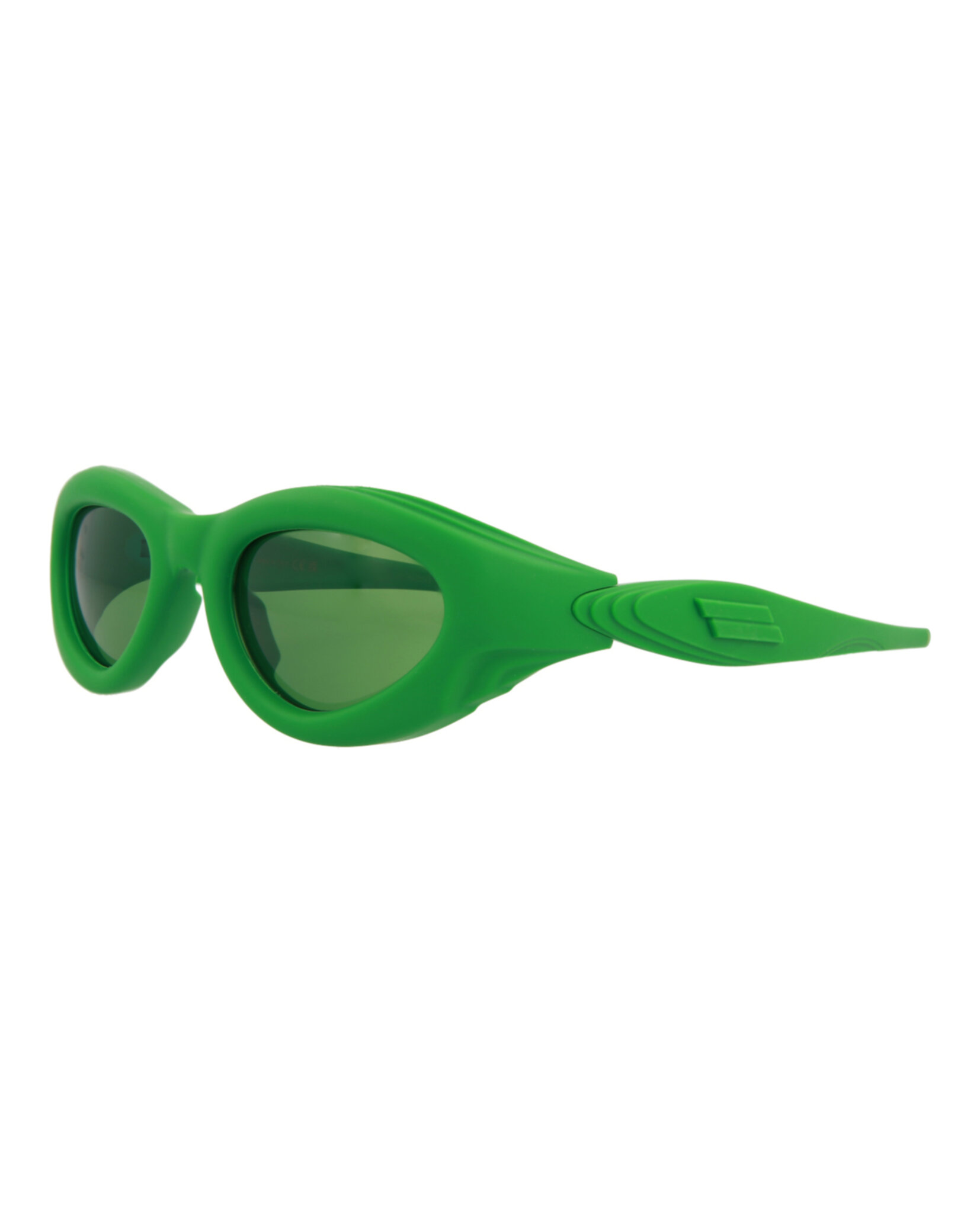 GAFAS DE SOL DE INYECCIÓN BOTTEGA VENETA CON MONTURA REDONDA/OVALADA UNISEX EN VERDE V - 2