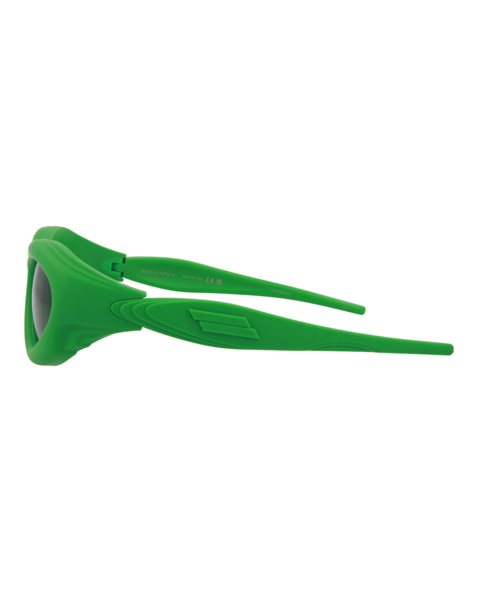 GAFAS DE SOL DE INYECCIÓN BOTTEGA VENETA CON MONTURA REDONDA/OVALADA UNISEX EN VERDE V - 3