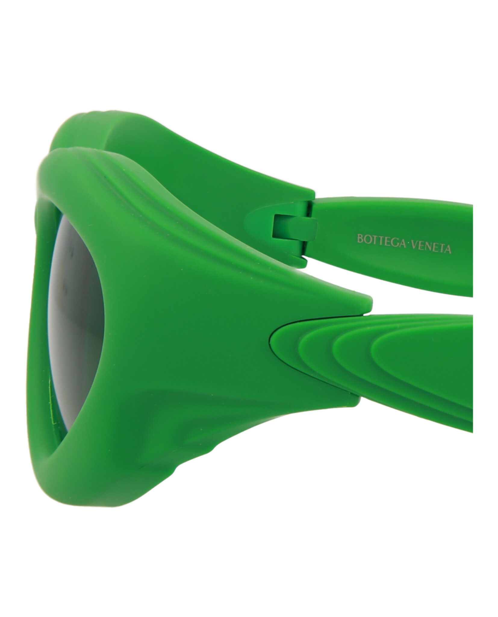 GAFAS DE SOL DE INYECCIÓN BOTTEGA VENETA CON MONTURA REDONDA/OVALADA UNISEX EN VERDE V - 4