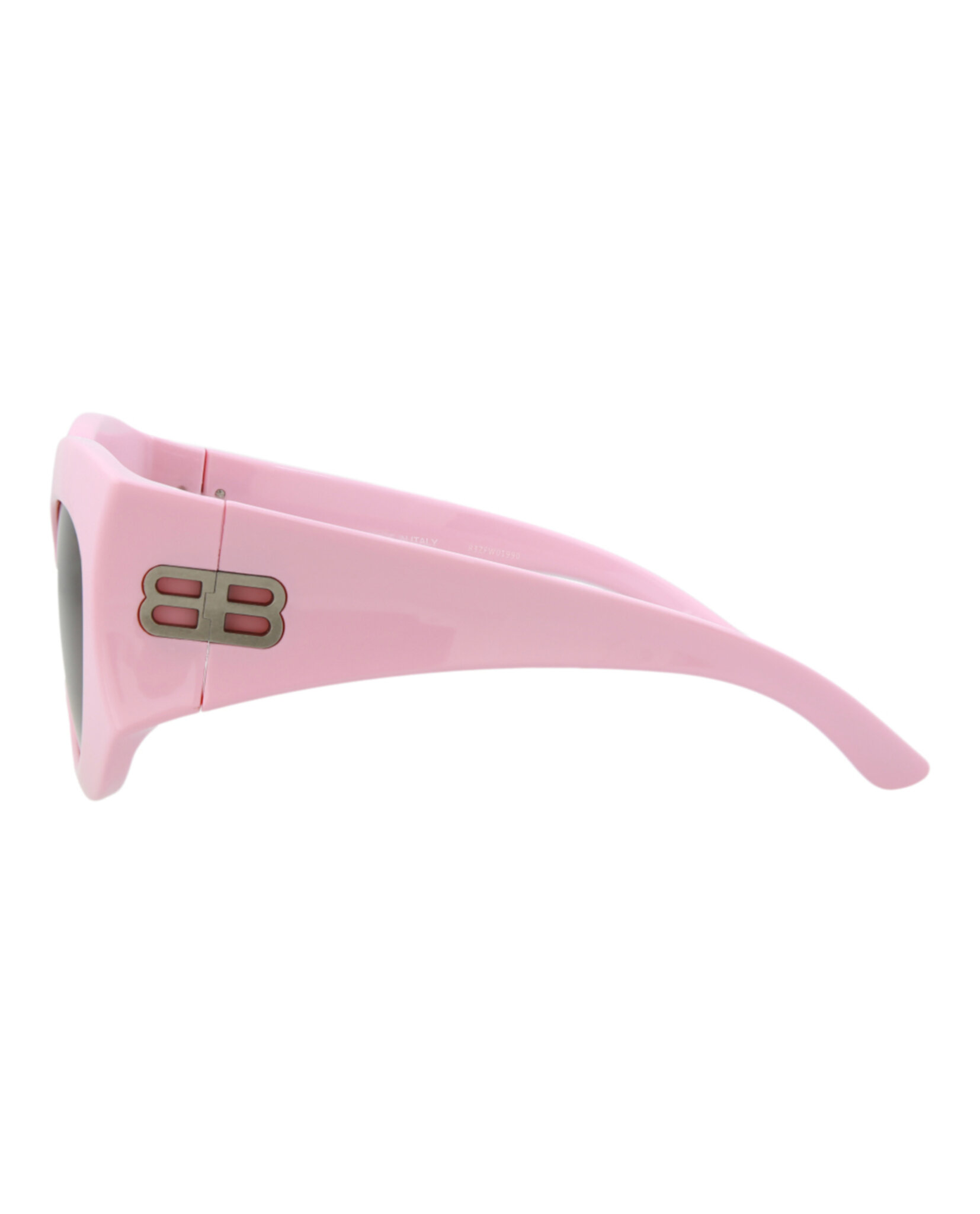 GAFAS DE SOL BALENCIAGA CON MONTURA DE OJO DE GATO BIO INJECTION (MUJER) EN ROSA ROSA Y MARRÓN - 3