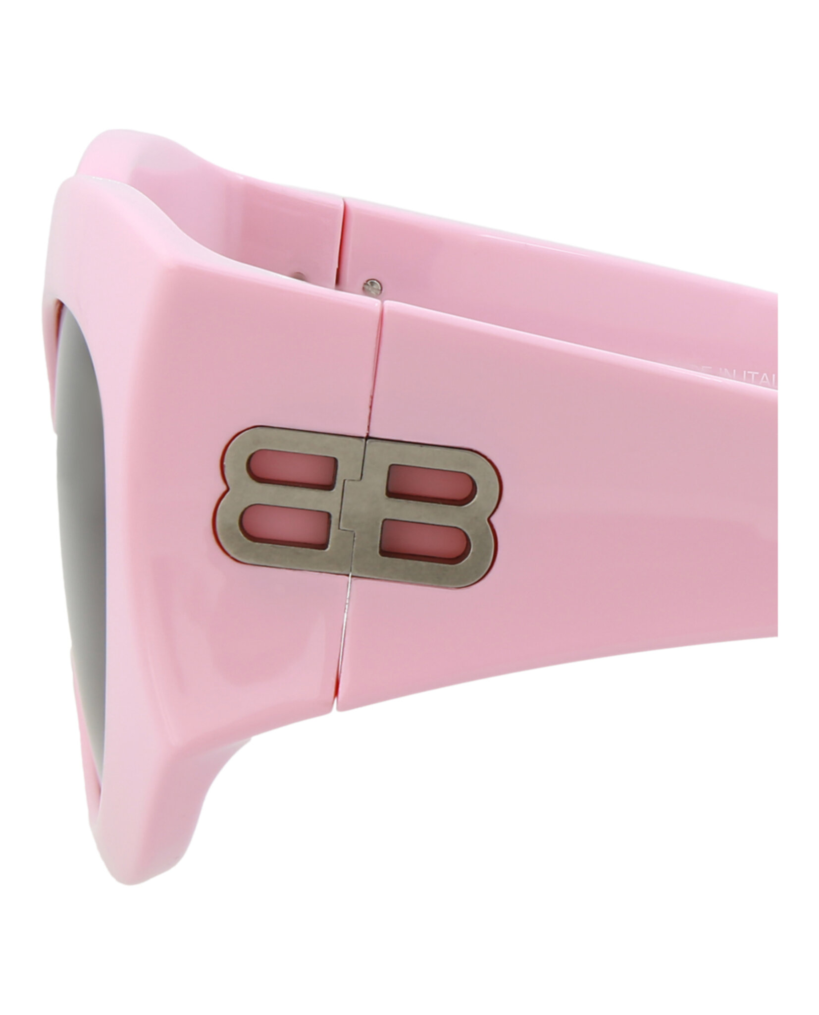 GAFAS DE SOL BALENCIAGA CON MONTURA DE OJO DE GATO BIO INJECTION (MUJER) EN ROSA ROSA Y MARRÓN - 5