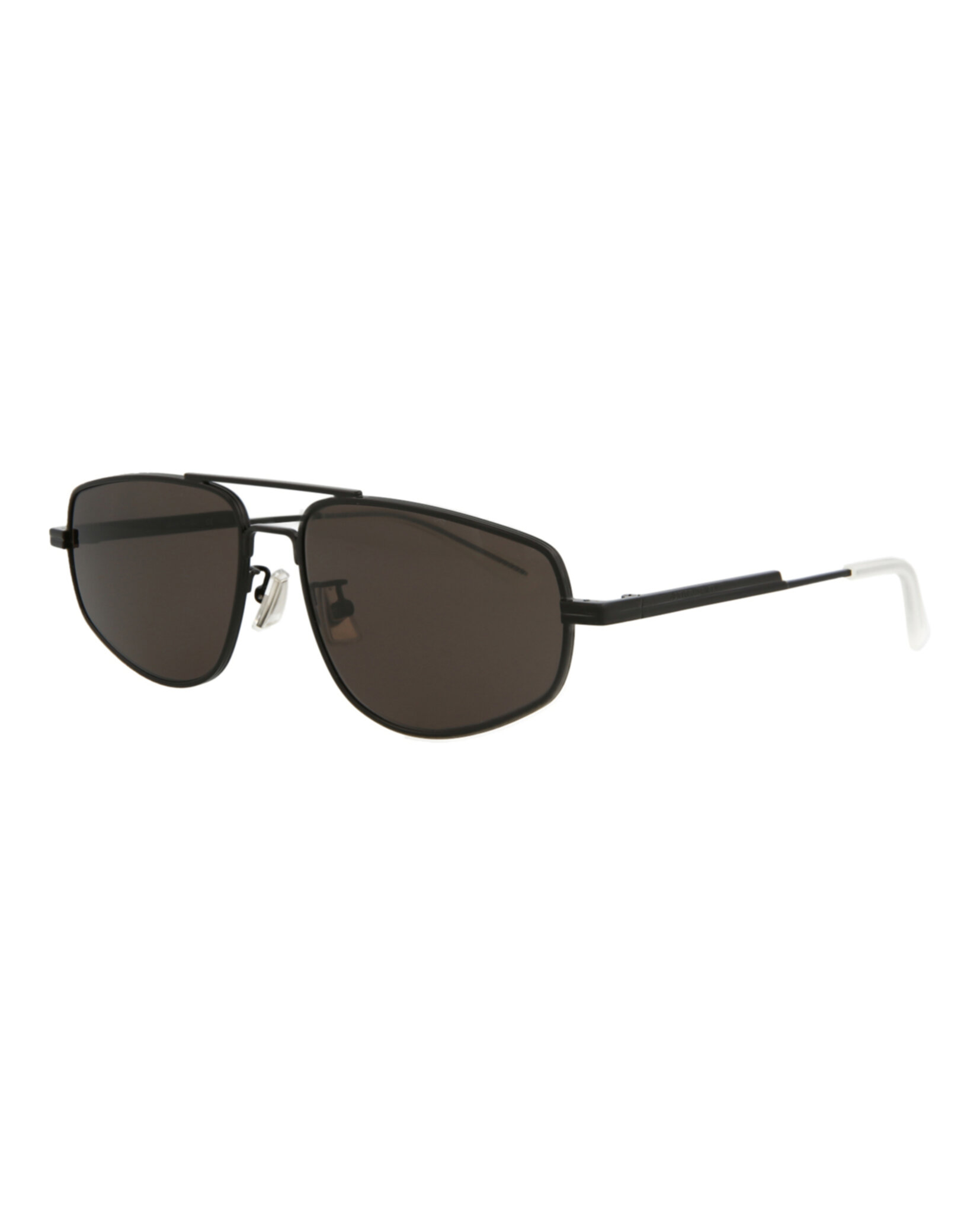 GAFAS DE SOL BOTTEGA VENETA DE METAL CON MONTURA DE AVIADOR (HOMBRE) NEGRO/GRIS - 2
