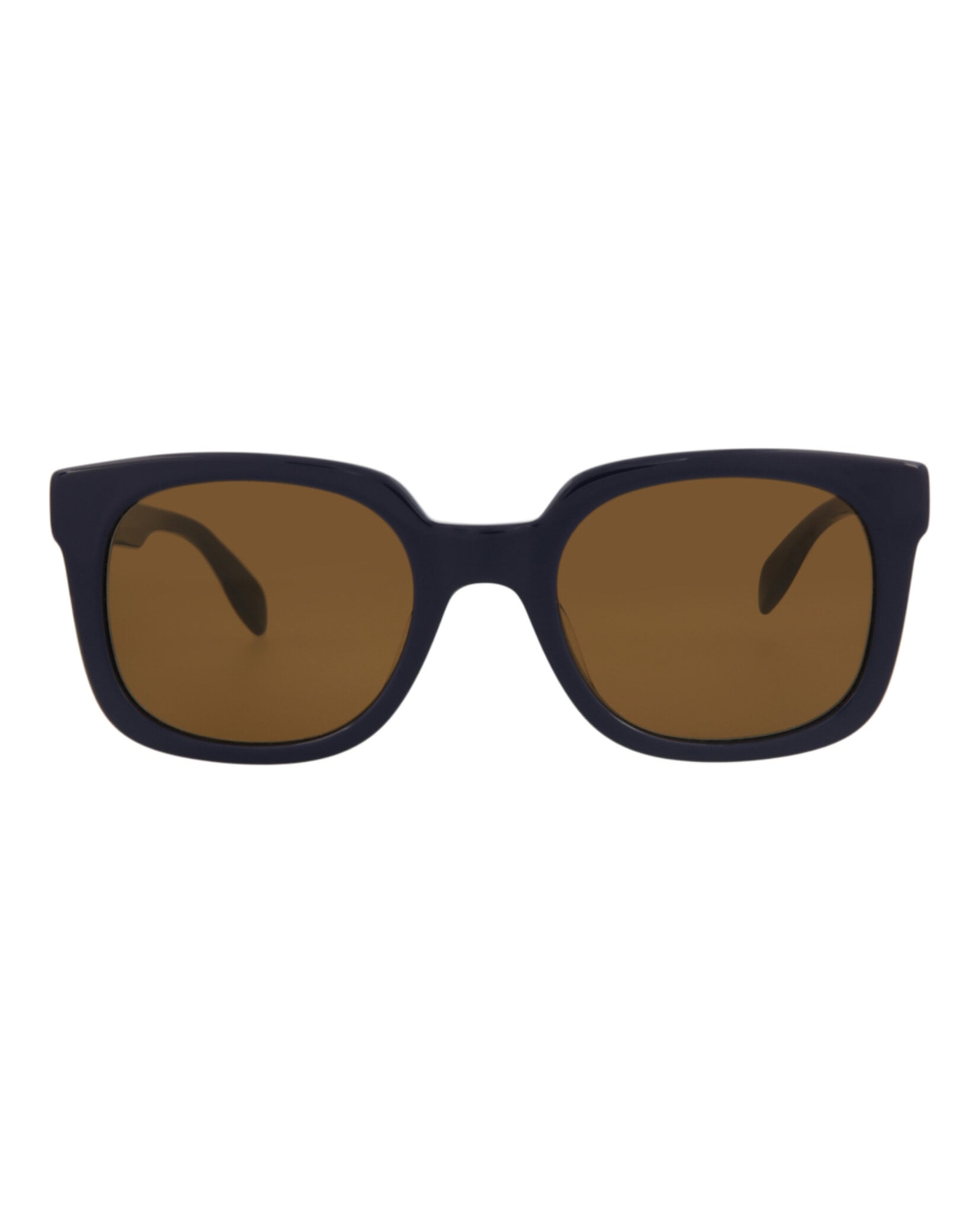GAFAS DE SOL ALEXANDER MCQUEEN GAFAS DE SOL DE ACETATO CON MONTURA CUADRADA (HOMBRE) EN AZUL AZUL MARRÓN - 1