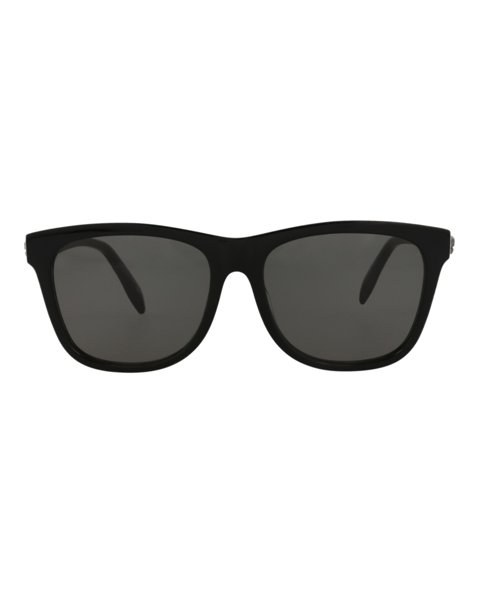 GAFAS DE SOL ALEXANDER MCQUEEN DE ACETATO CON MONTURA CUADRADA UNISEX EN NEGRO NEGRO Y - 1