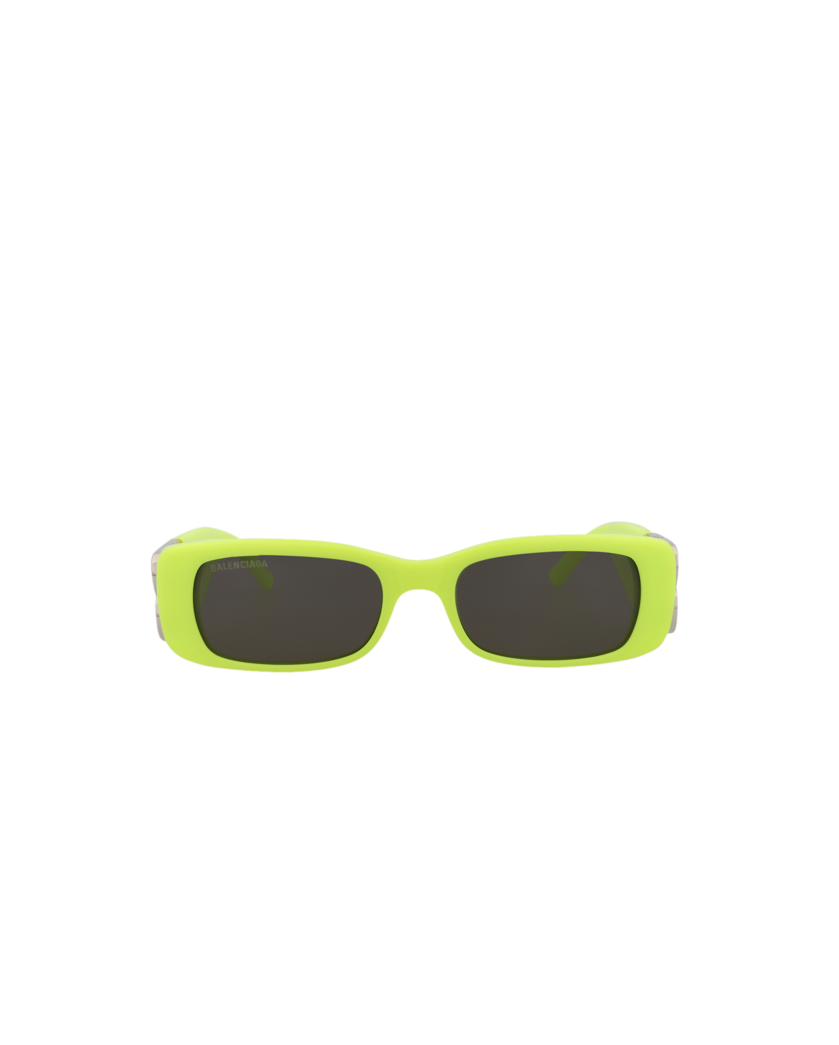 GAFAS DE SOL BALENCIAGA DE ACETATO CON MONTURA CUADRADA (MUJER) EN COLOR AMARILLO PLATEADO Y GRIS - 1