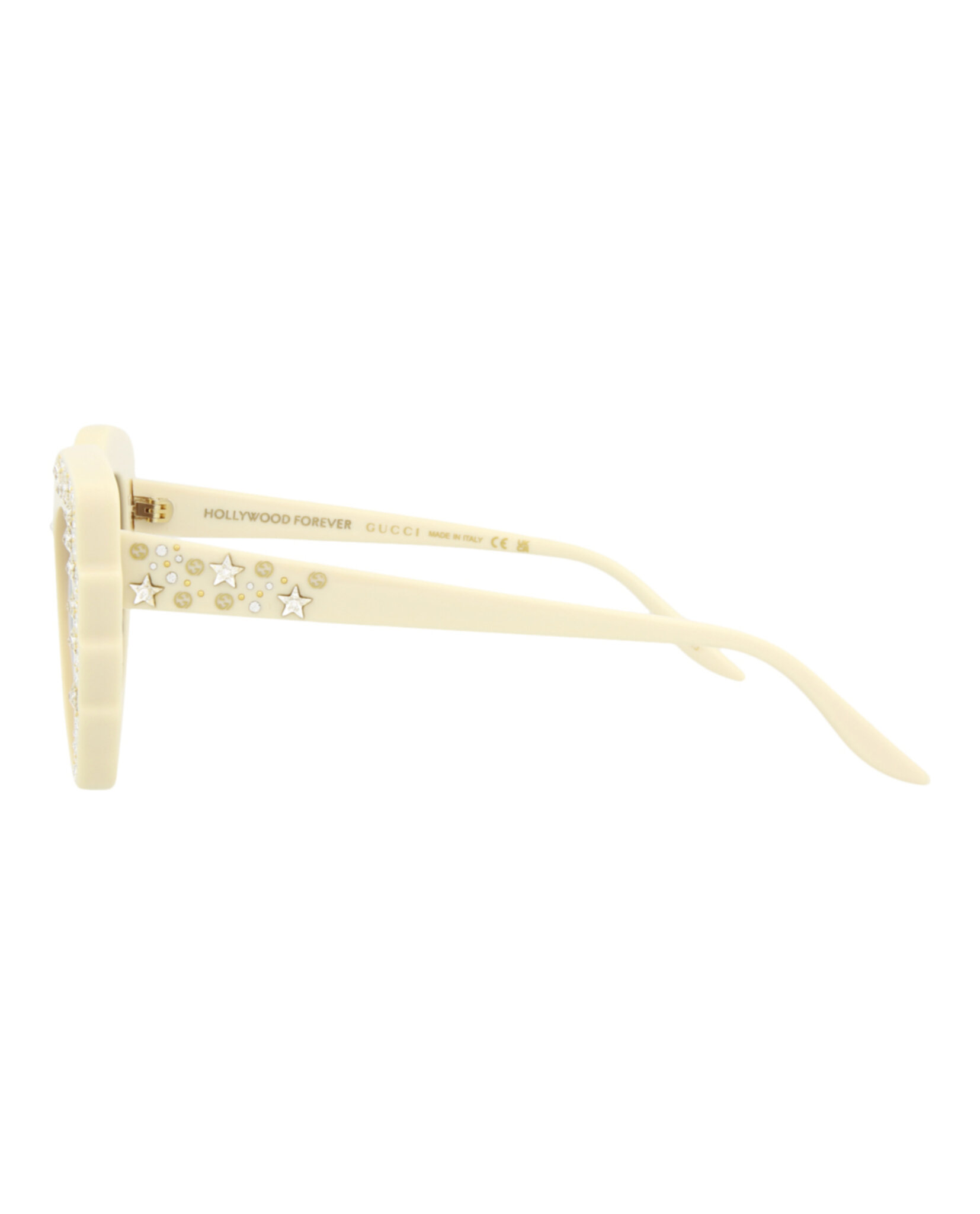 GAFAS DE SOL DE ACETATO CON MONTURA DE GATO GUCCI (MUJER) EN COLOR MARFIL MARFIL - 3