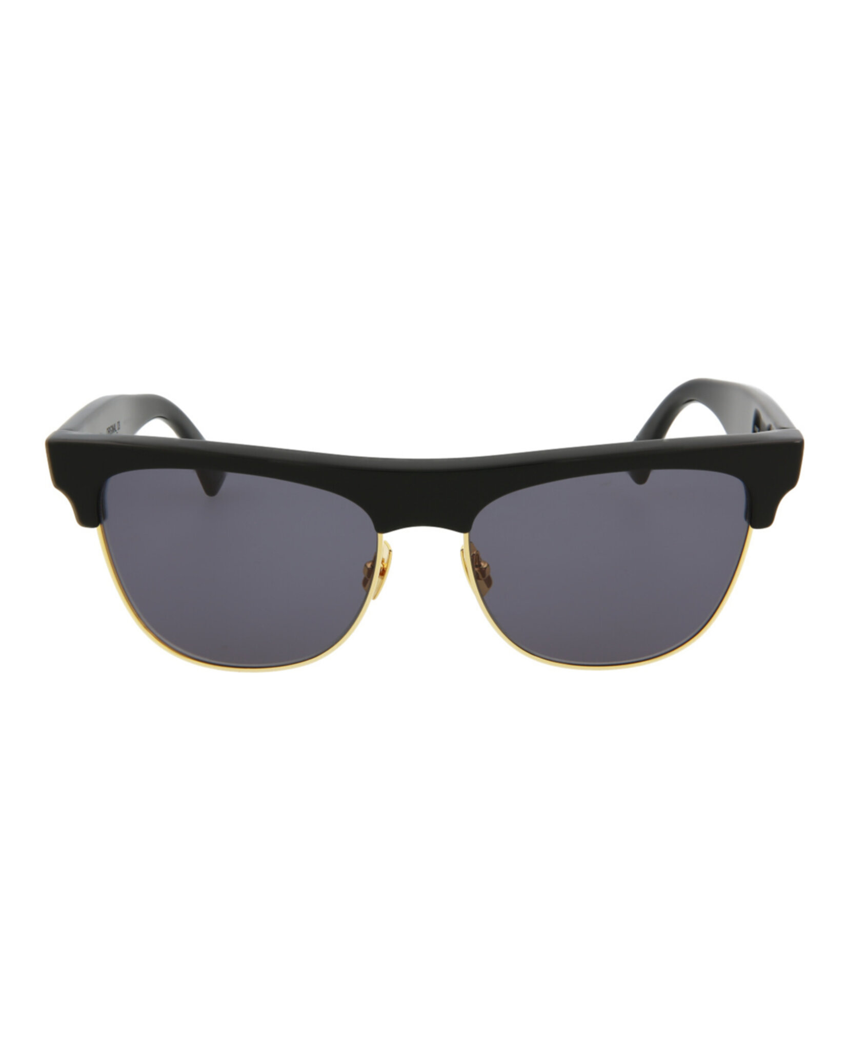 GAFAS DE SOL BOTTEGA VENETA DE ACETATO CON MONTURA CUADRADA UNISEX EN NEGRO NEGRO Y GR - 1