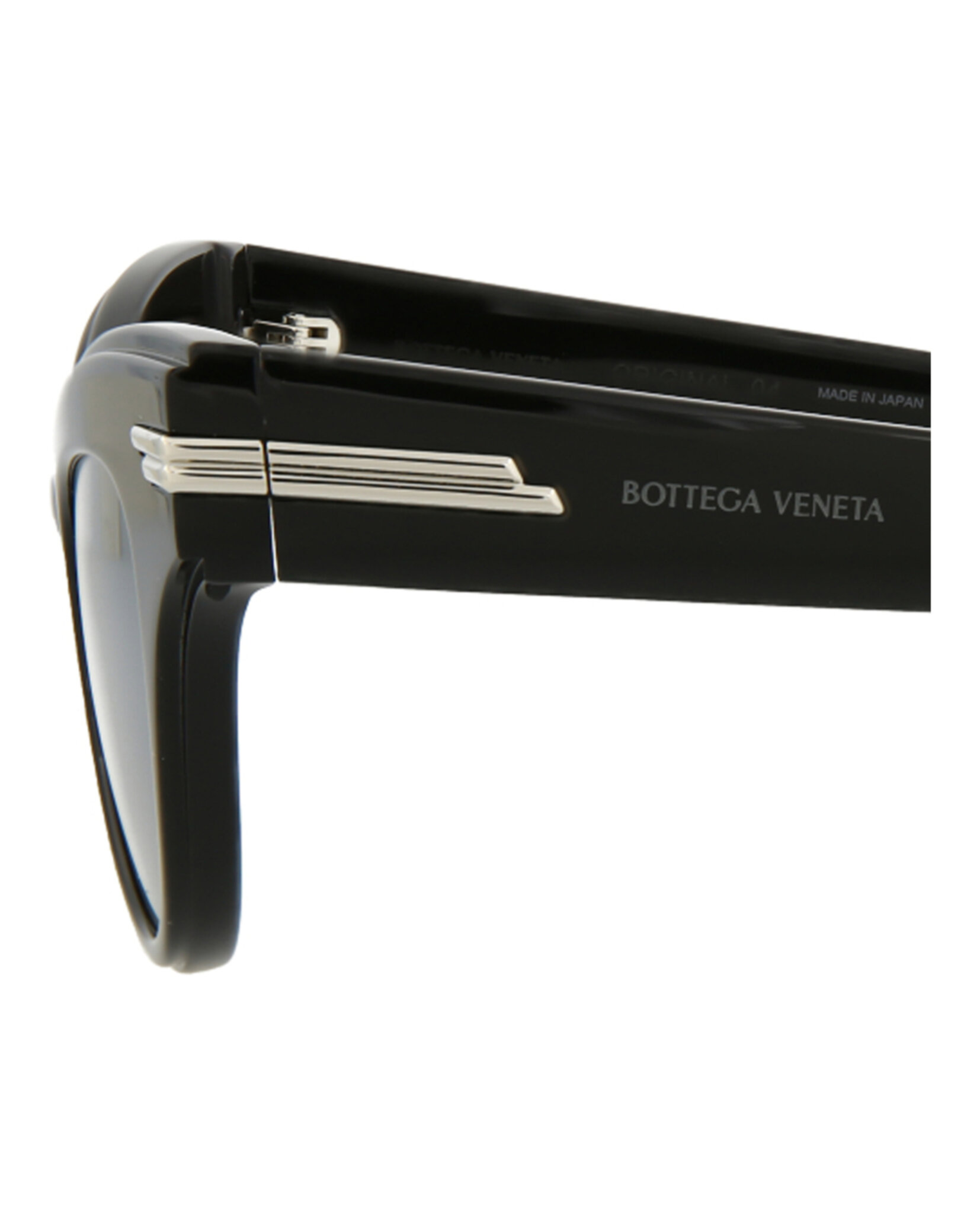 GAFAS DE SOL BOTTEGA VENETA DE ACETATO CON MONTURA DE OJO DE GATO (MUJER) EN NEGRO NEGRO Y PLATE - 5