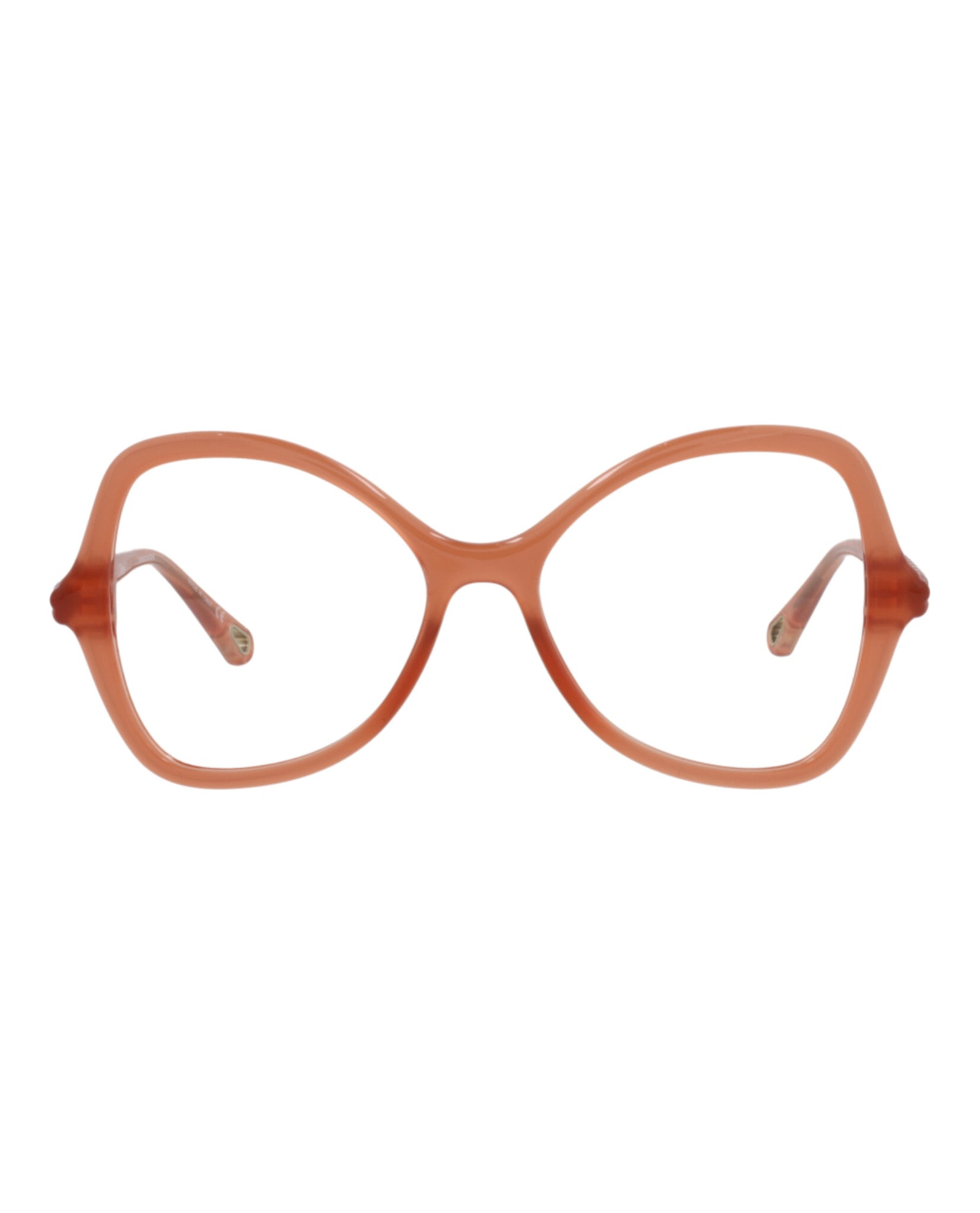 MONTURA ÓPTICA CHLOÉ CAT EYEFRAME BIO INJECTION (MUJER) EN ROSA ROSA Y TRANSPARENTE - 1